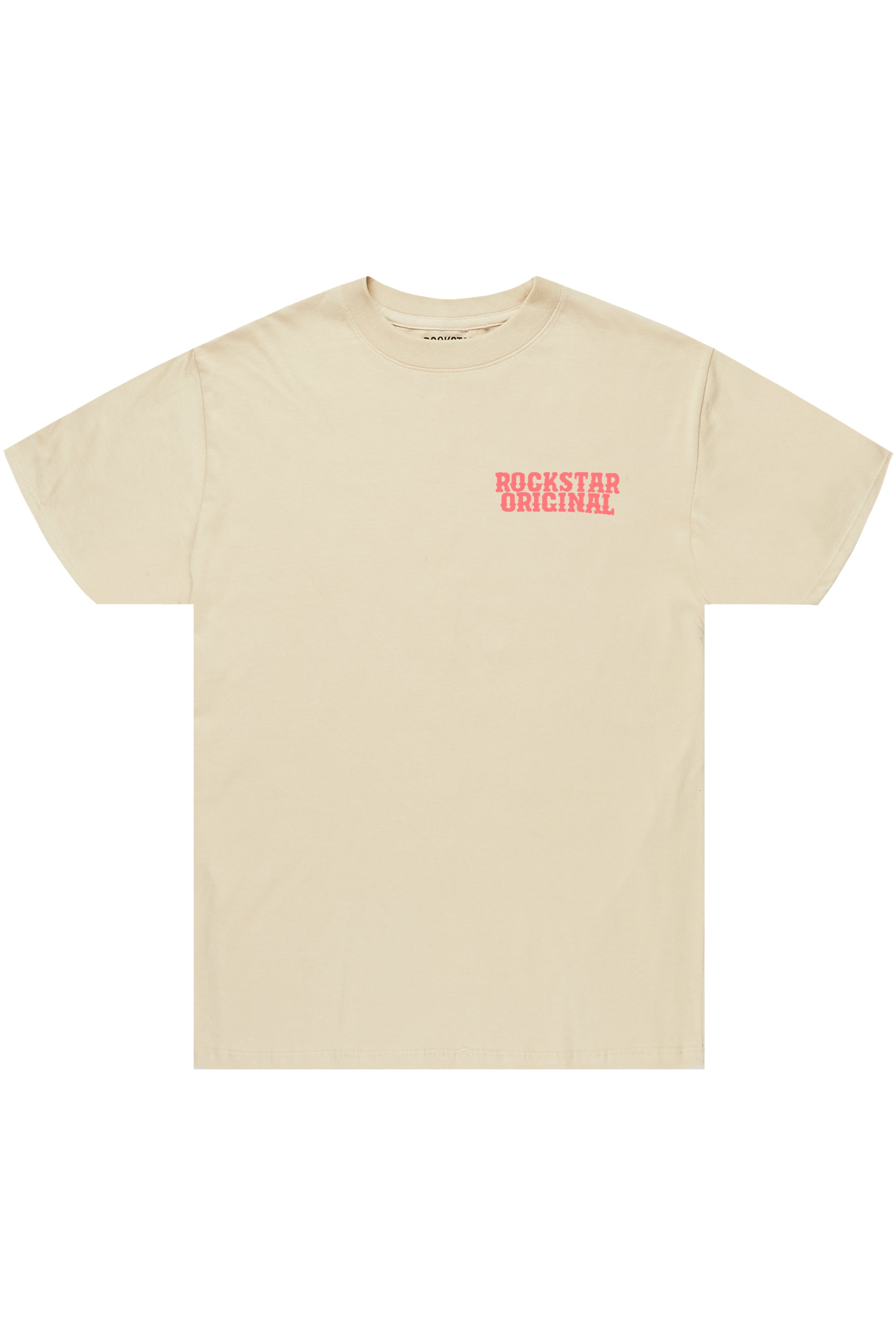 Beige shop graphic tee