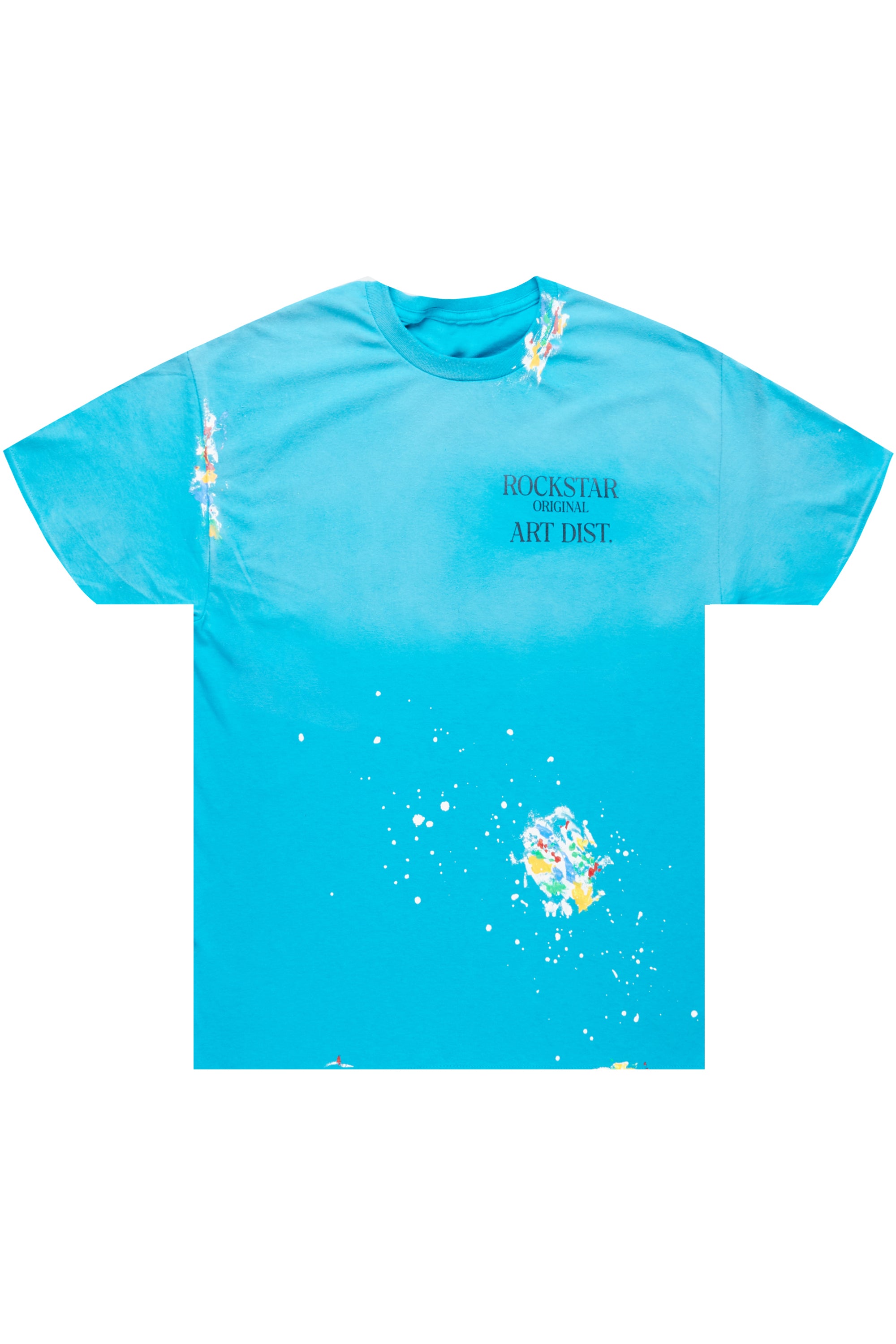 Palmer Neon Aqua Graphic T-Shirt