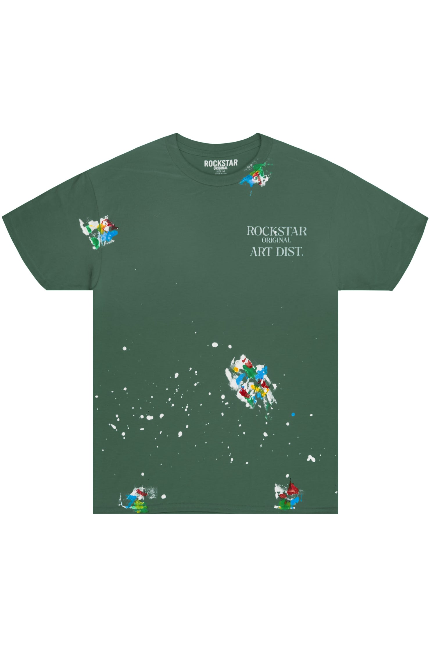 Palmer Dark Green Graphic T-Shirt