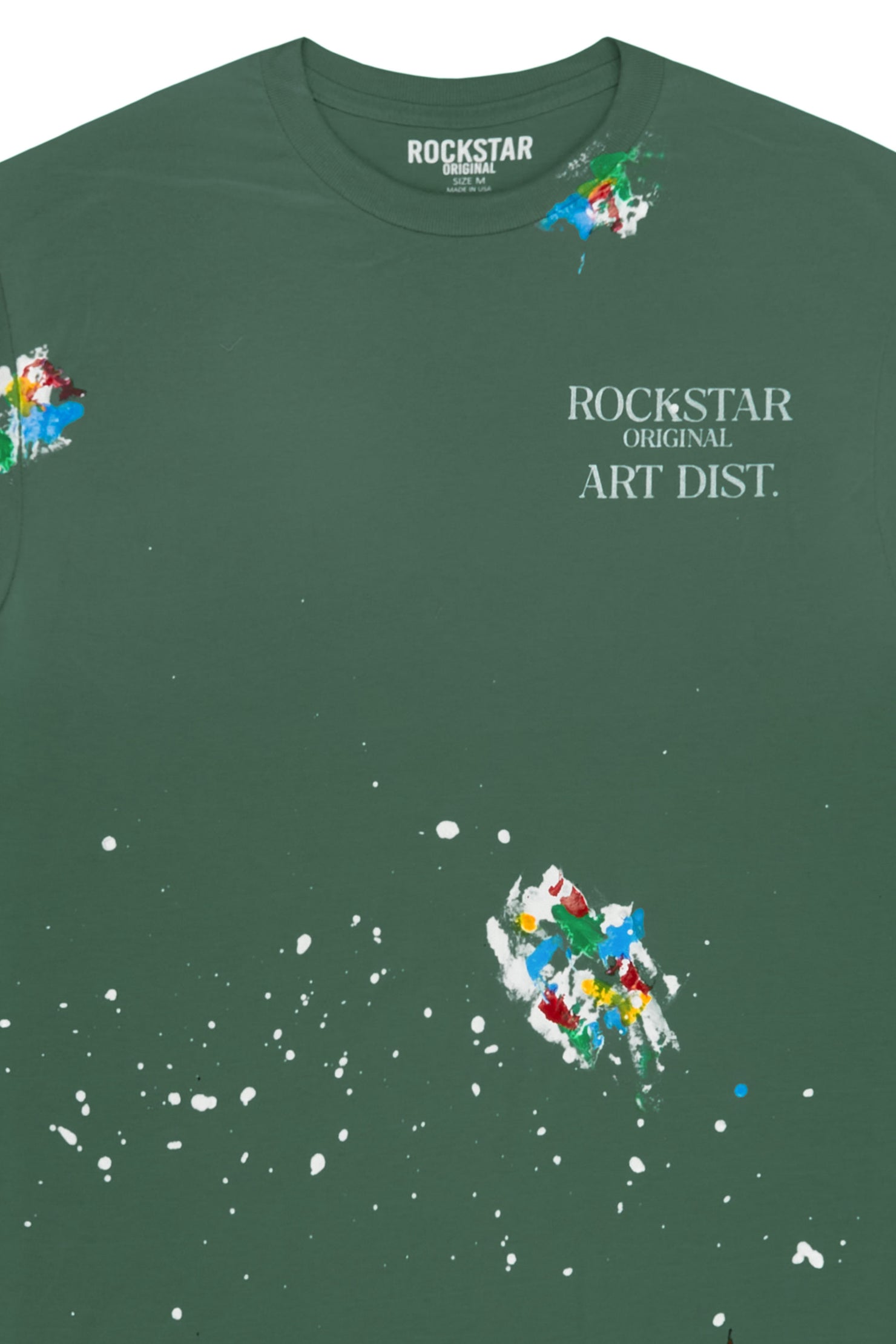 Palmer Dark Green Graphic T-Shirt