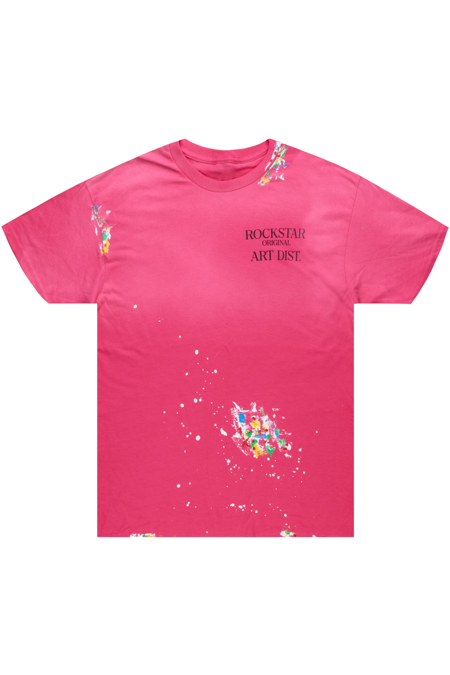 Palmer Neon Fuchsia Graphic T-Shirt
