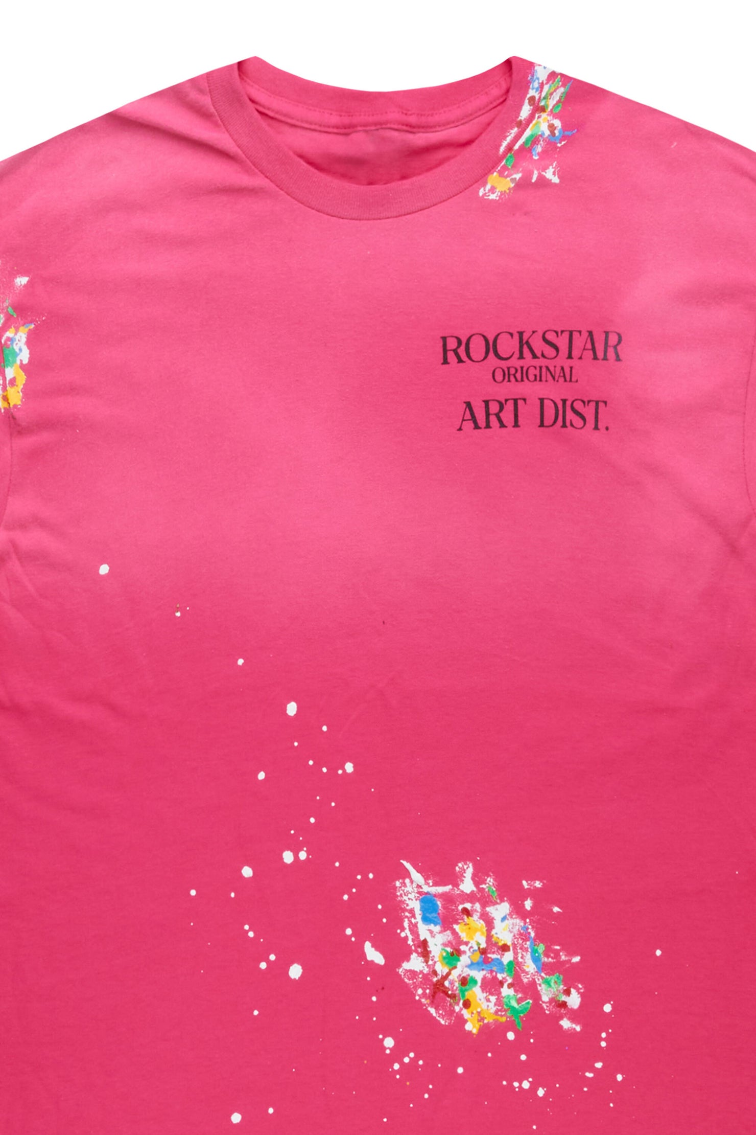 Palmer Neon Fuchsia Graphic T-Shirt