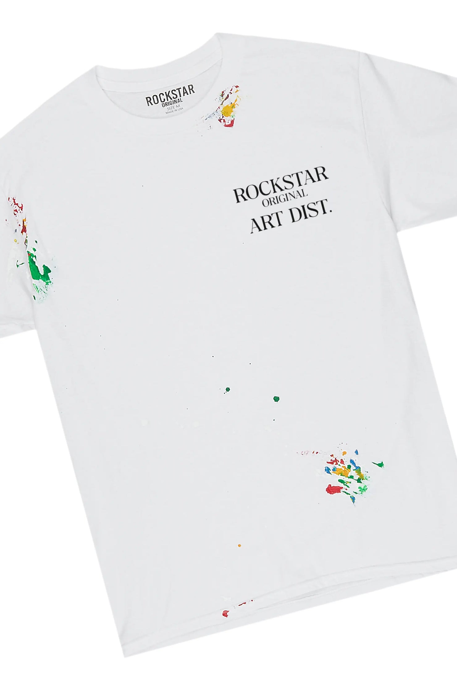 Palmer White T-Shirt & BK Biker Jean Bundle