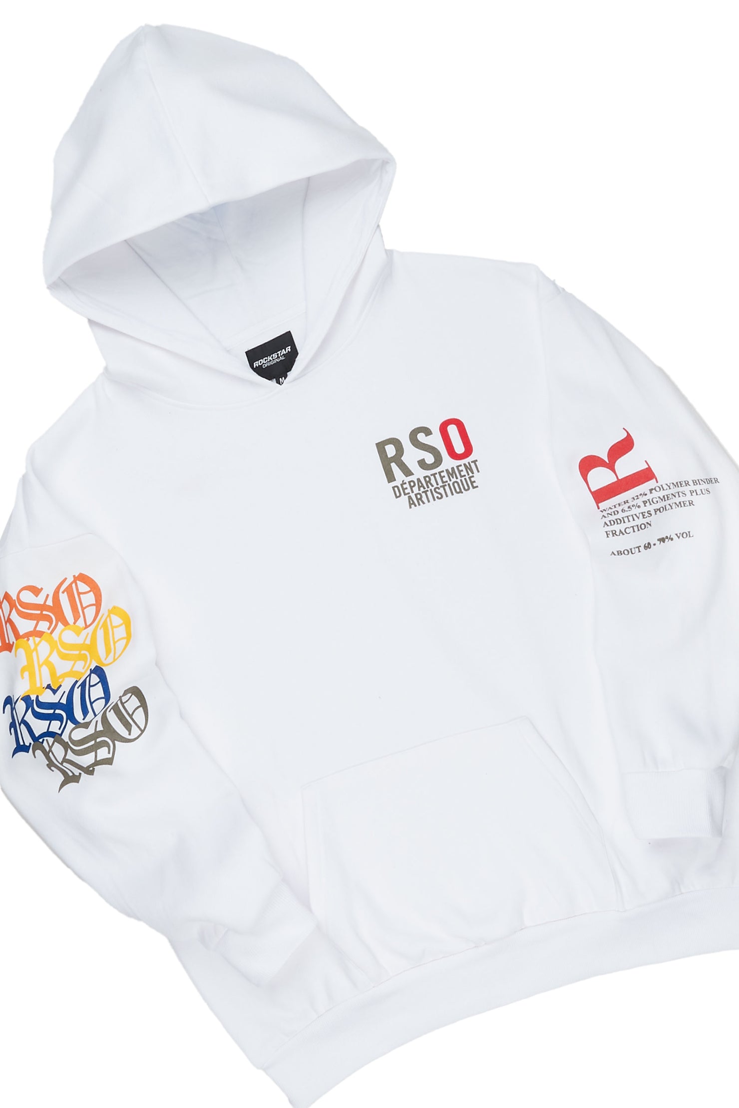 Payshins White Hoodie Trackset