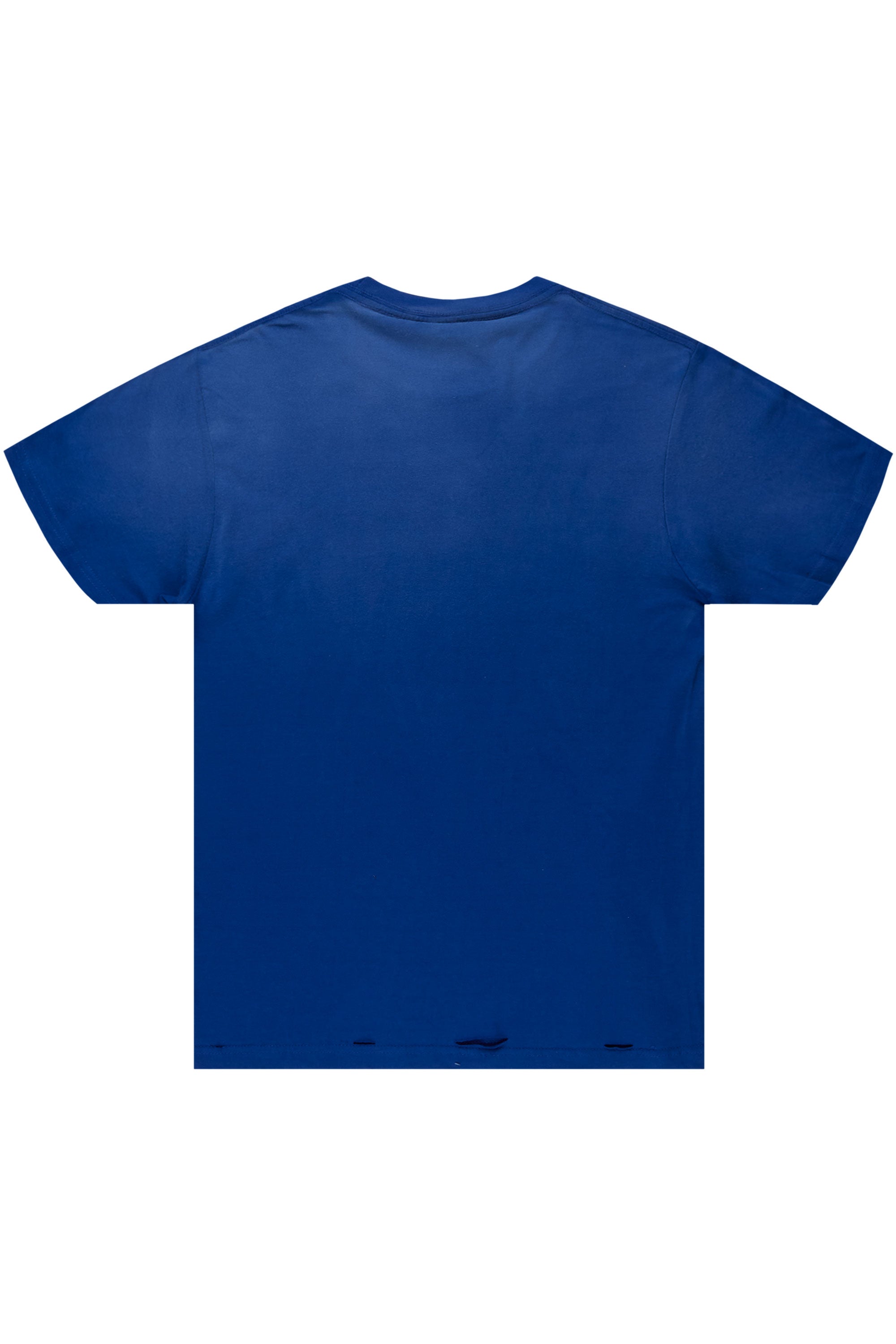 Peele Royal Blue Graphic T-Shirt