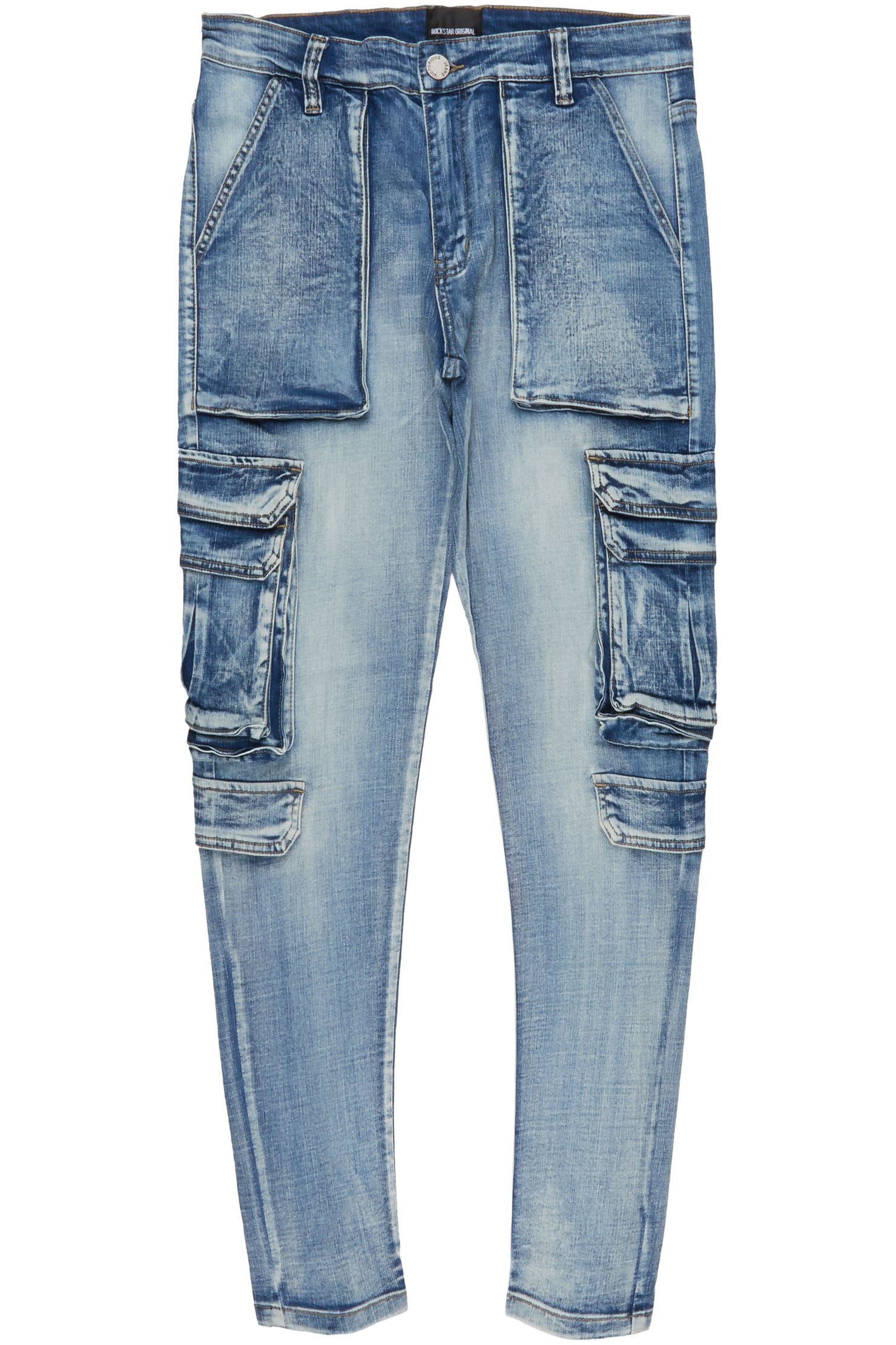 Phocas Indigo Cargo Jean