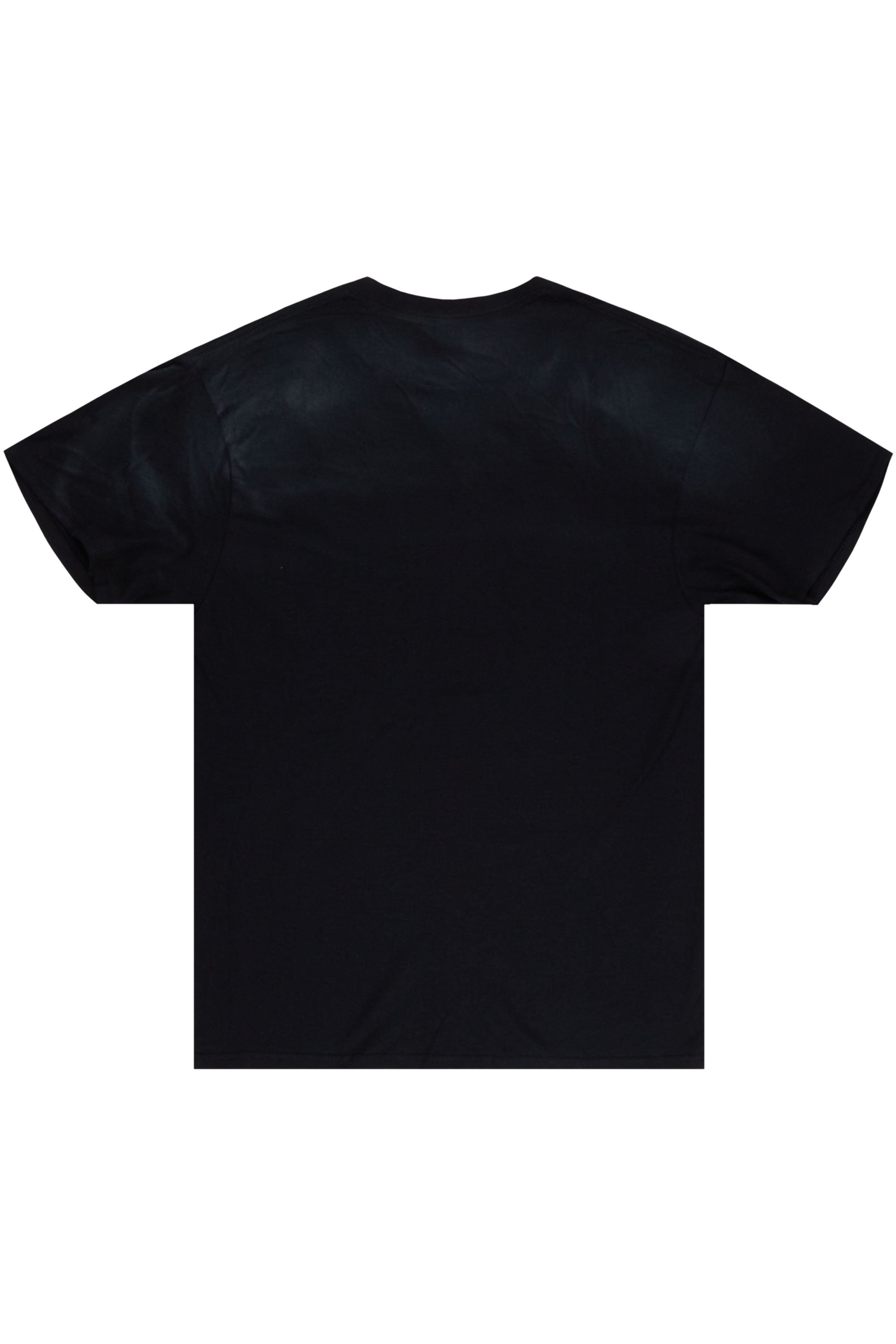 Phulbas Black Graphic T-Shirt