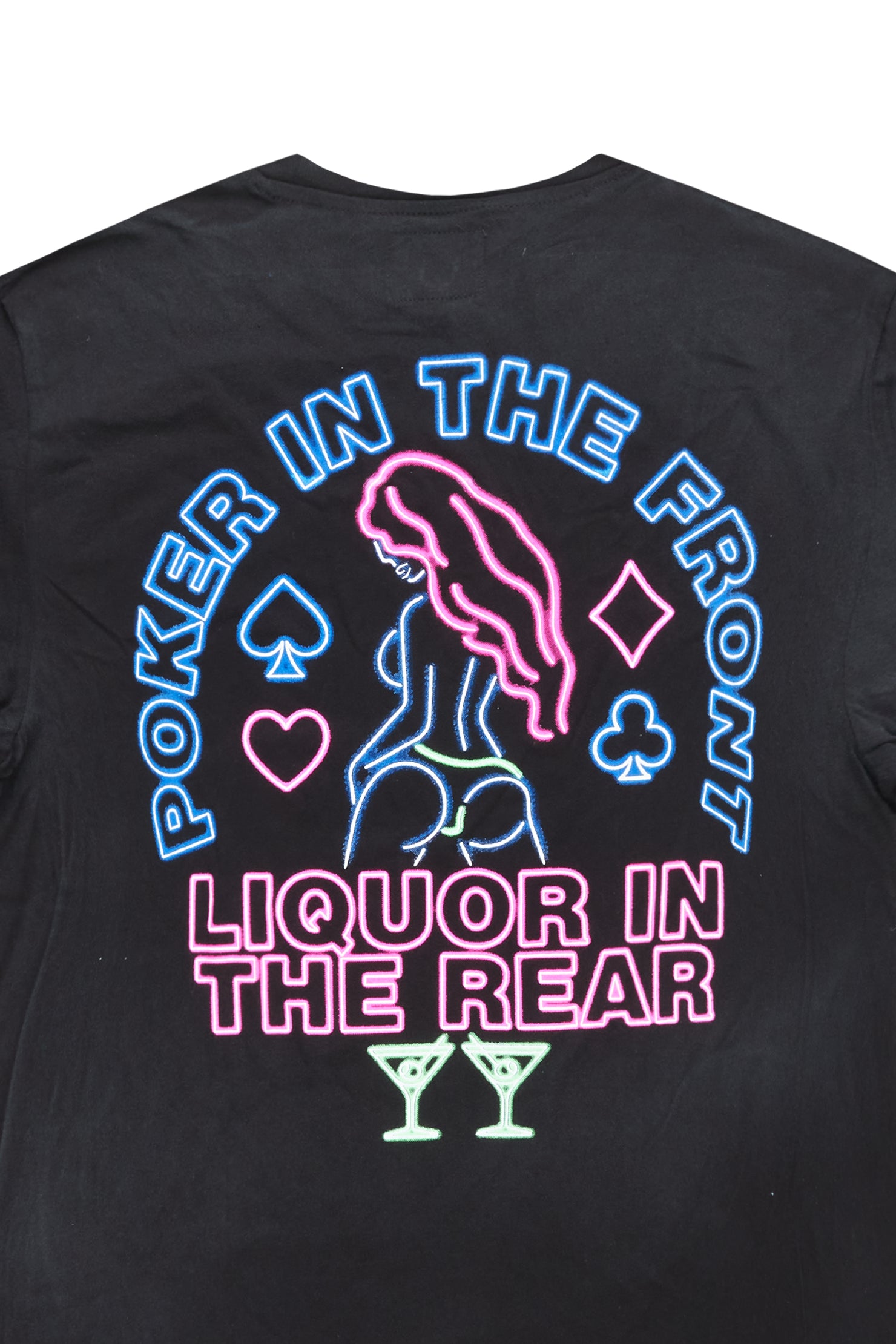 Plaeboy Black Graphic T-Shirt