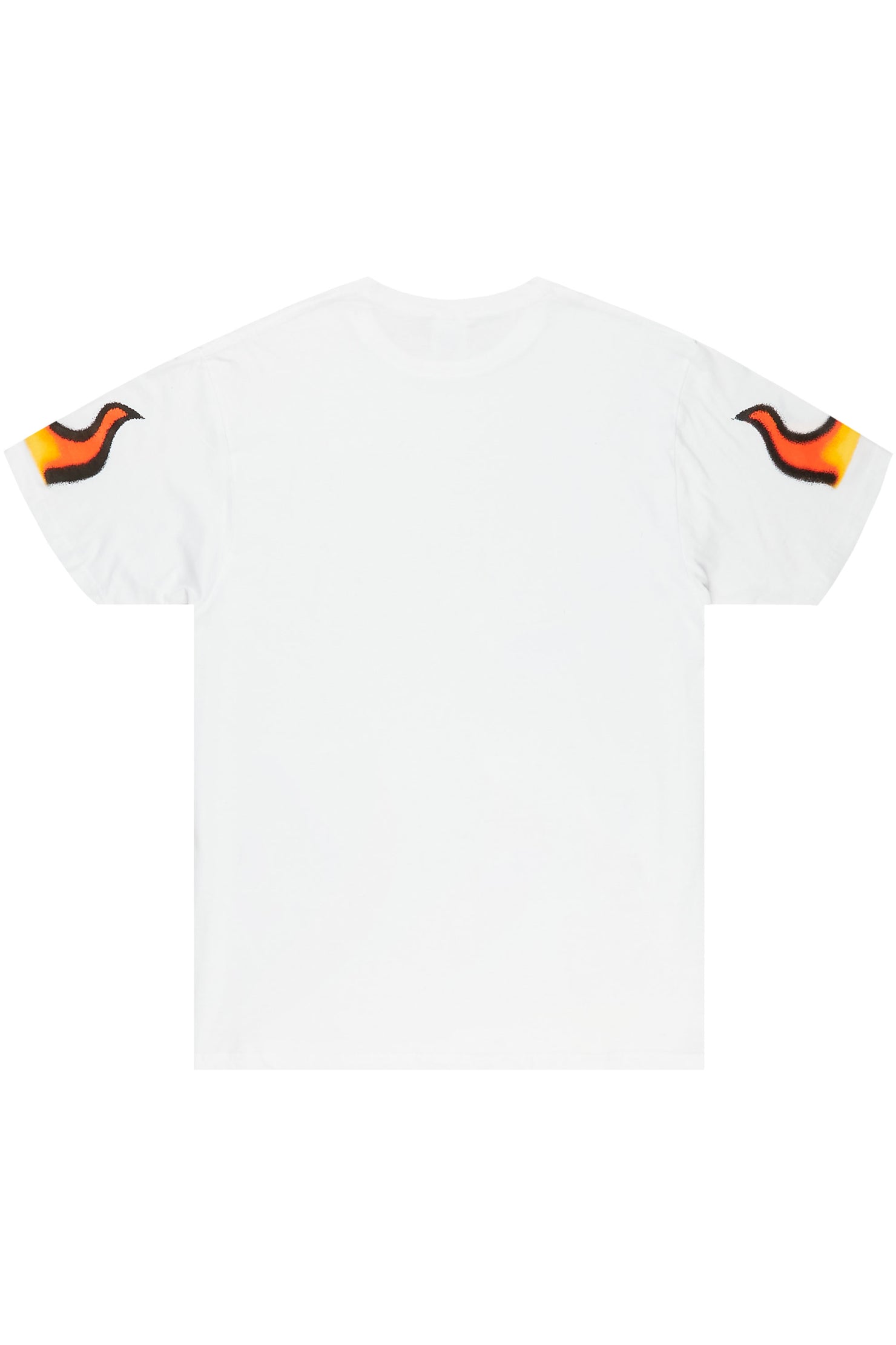 Leporche White Graphic T-Shirt