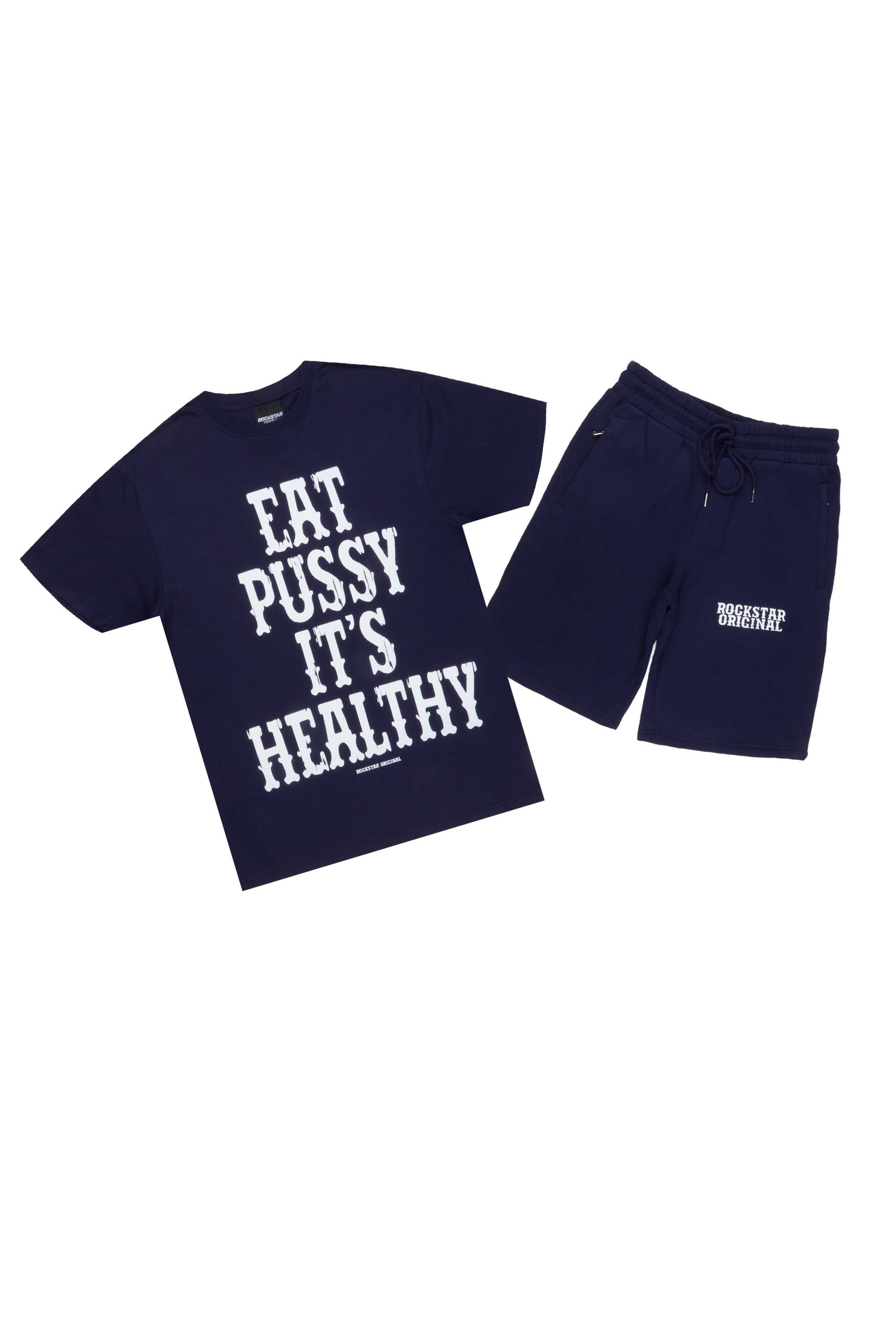 Posse Navy T-Shirt/Short Set