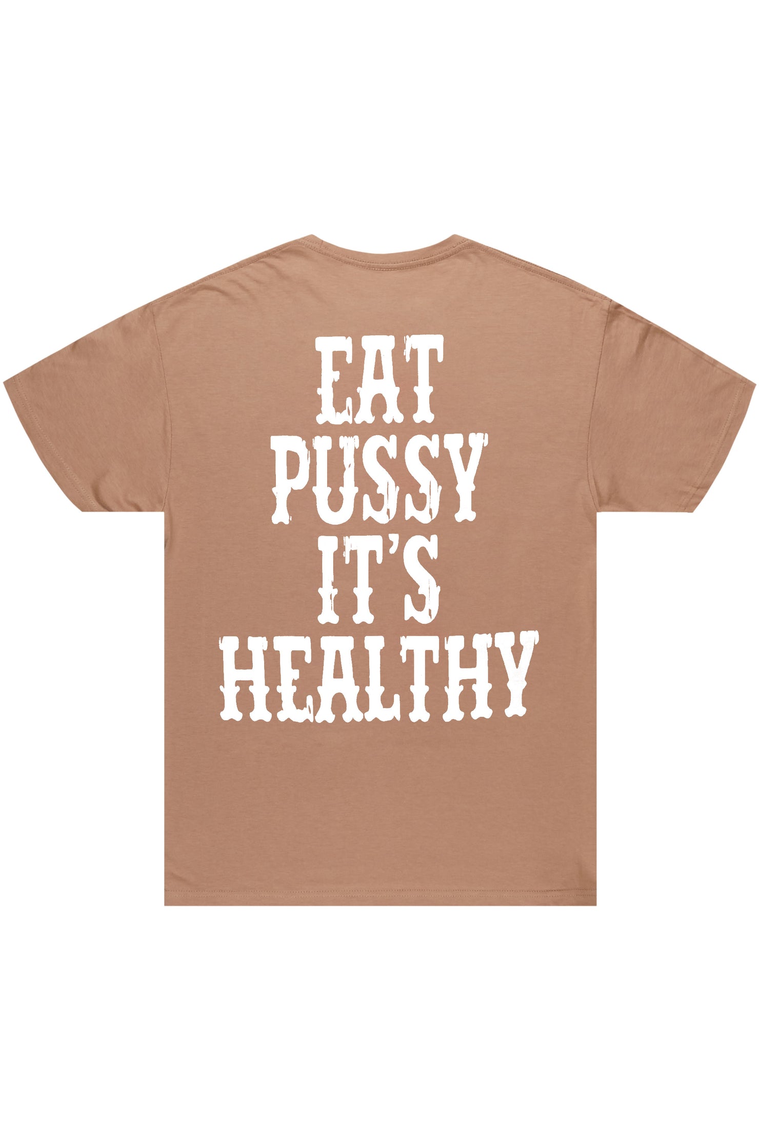 Posse Tan/White Graphic T-Shirt