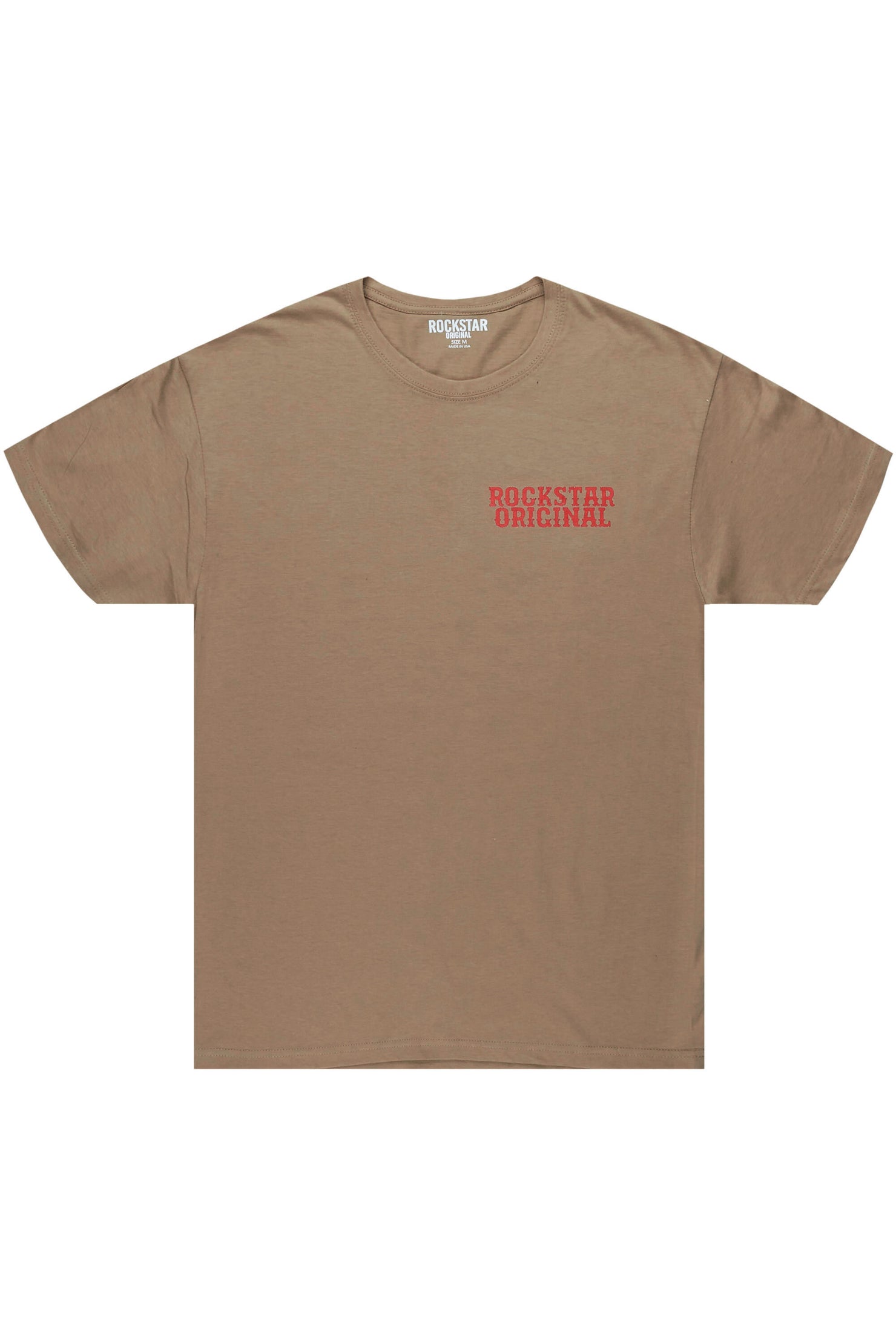 Posse Taupe Graphic T-Shirt