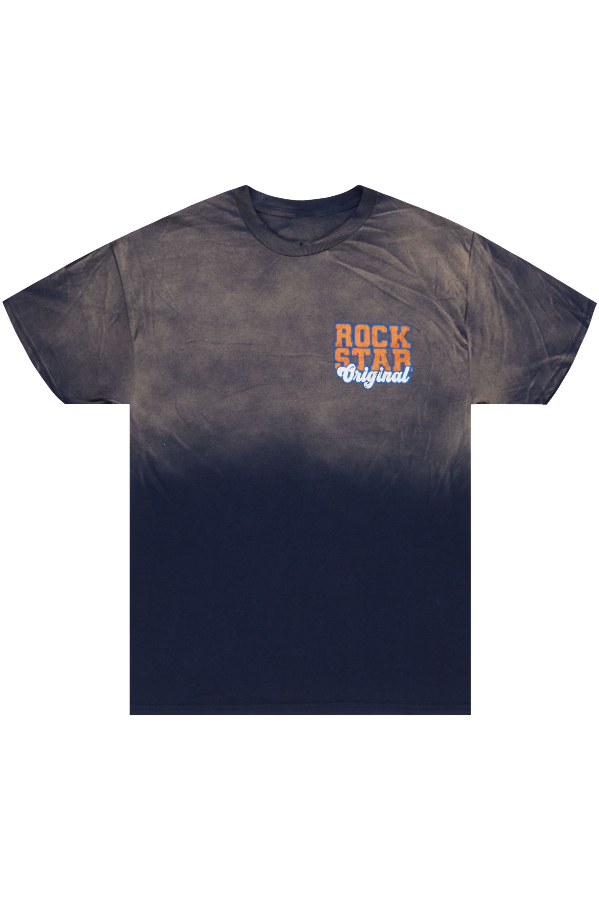 Pressiven Navy Graphic T-Shirt