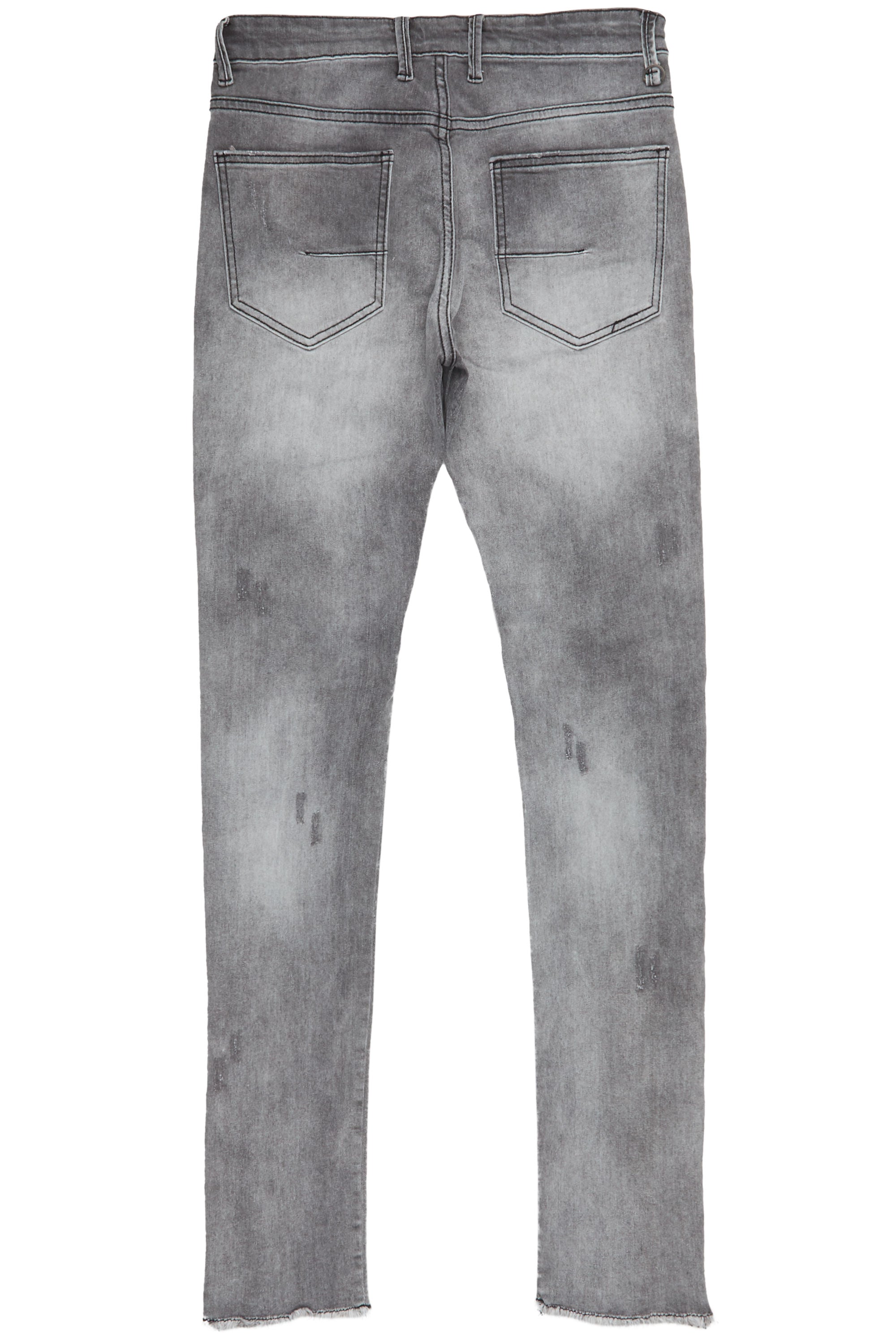 Quico Grey Stacked Flare Jean