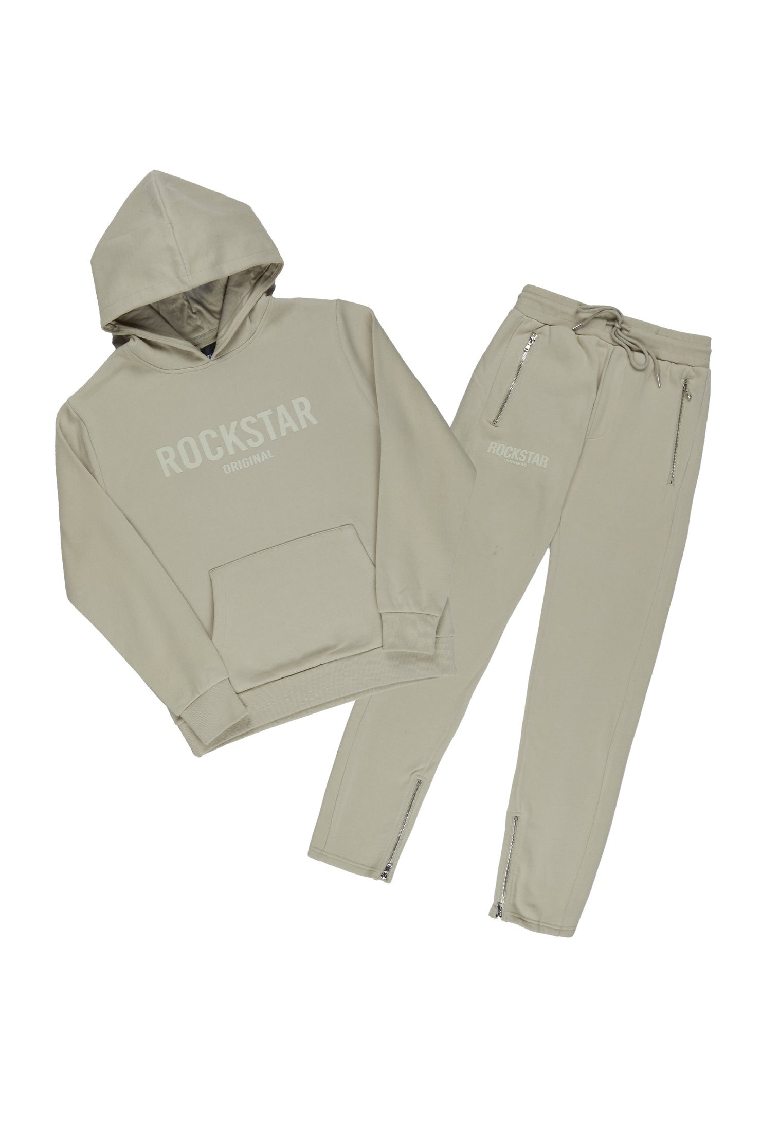 Rockstar Casey Sage Hoodie Fleece Set