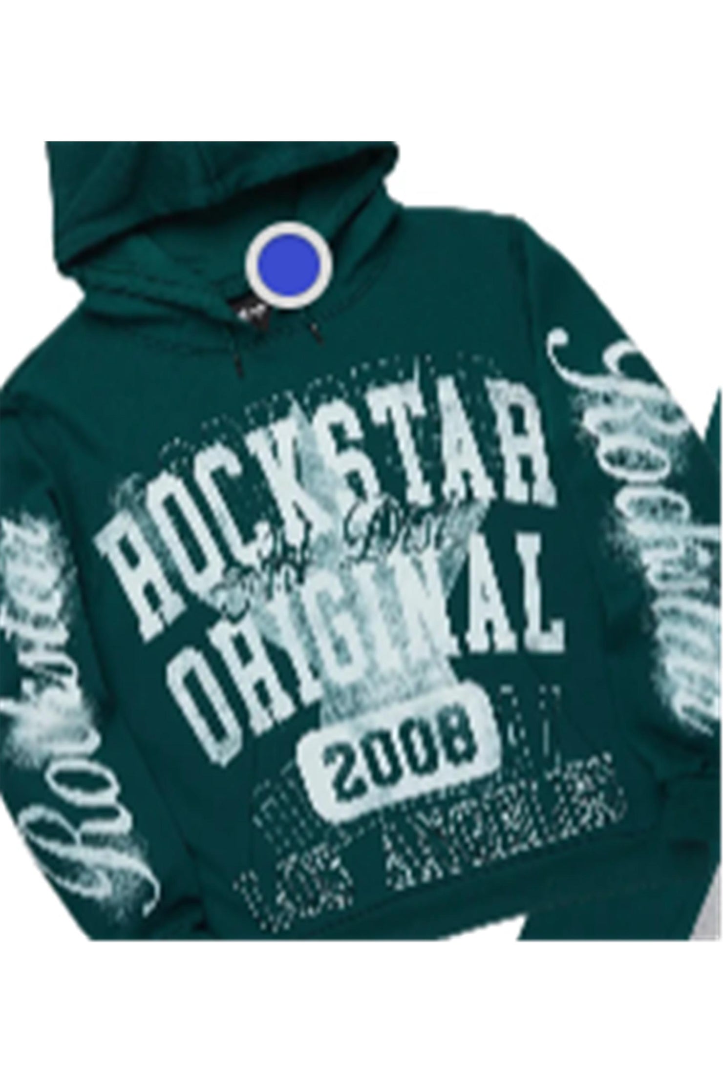Greil Dark Green Graphic Hoodie