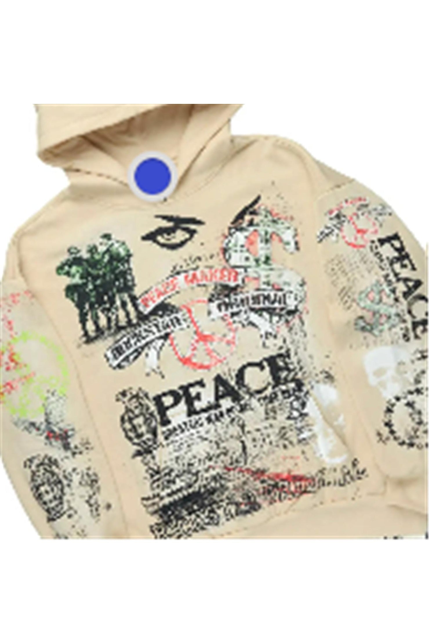 Seiko Beige Graphic Hoodie