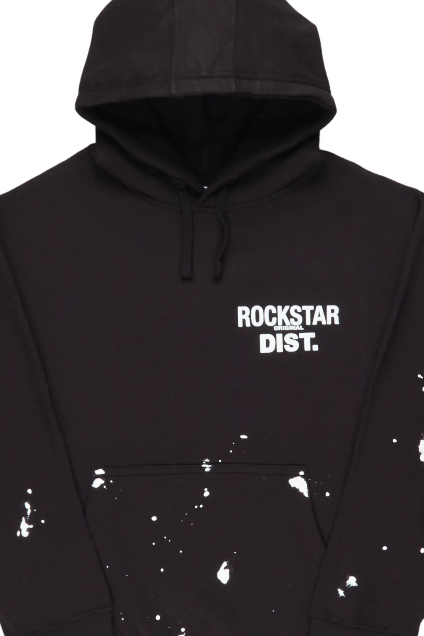 Raffer Black Graphic Hoodie