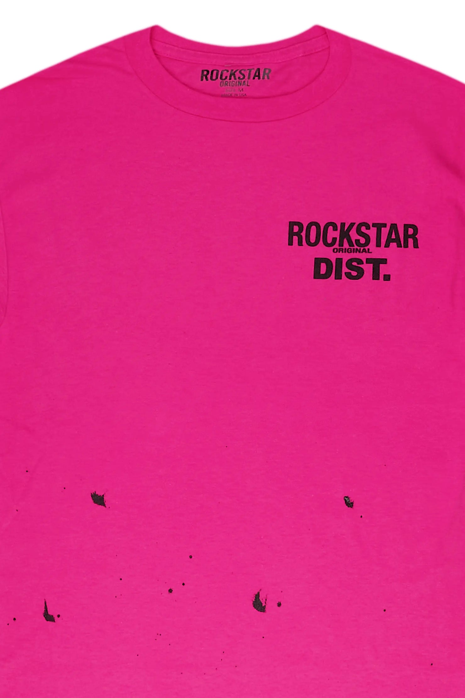 Raffer Fuchsia Graphic T-Shirt