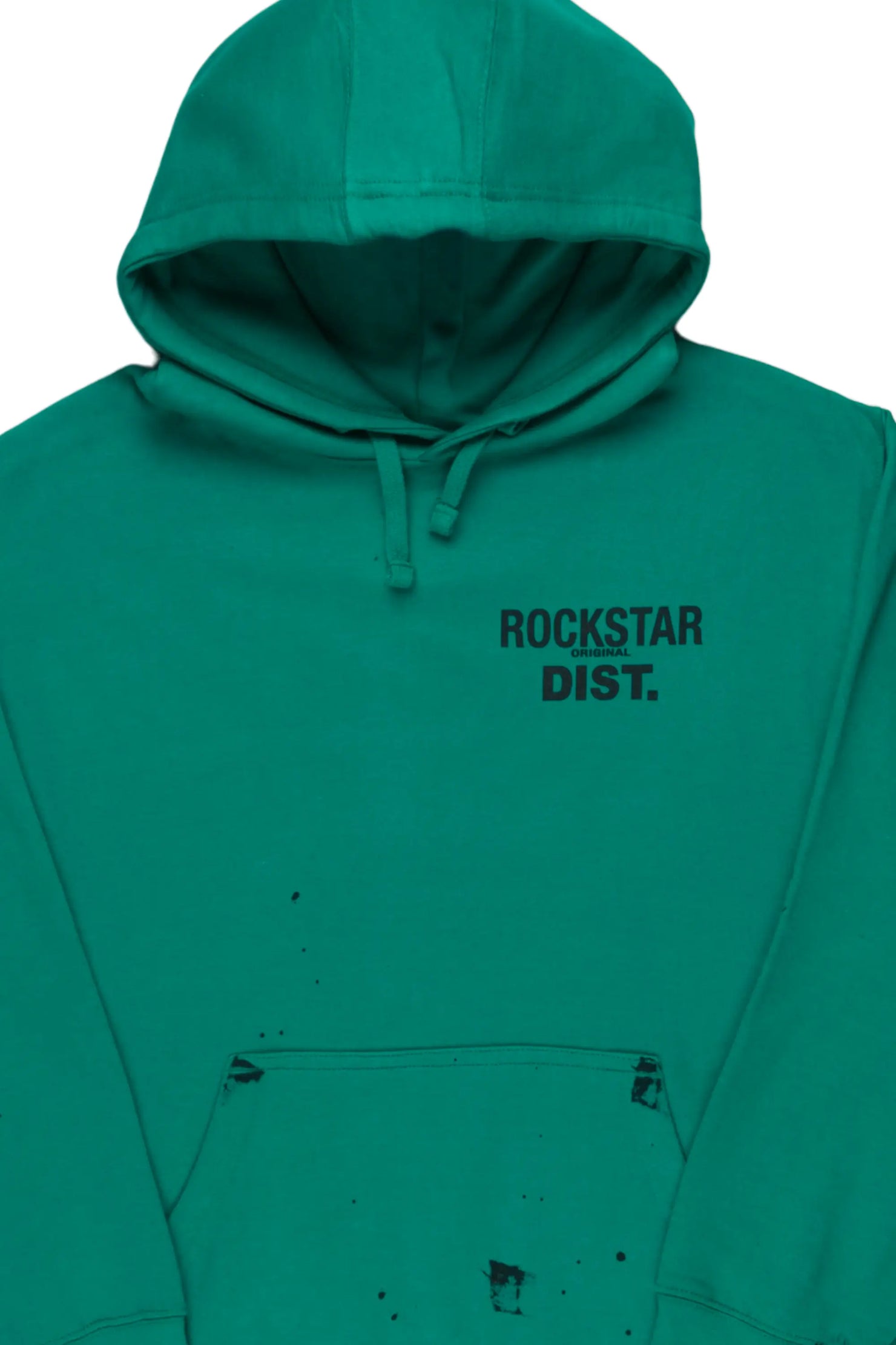 Raffer Green Graphic Hoodie