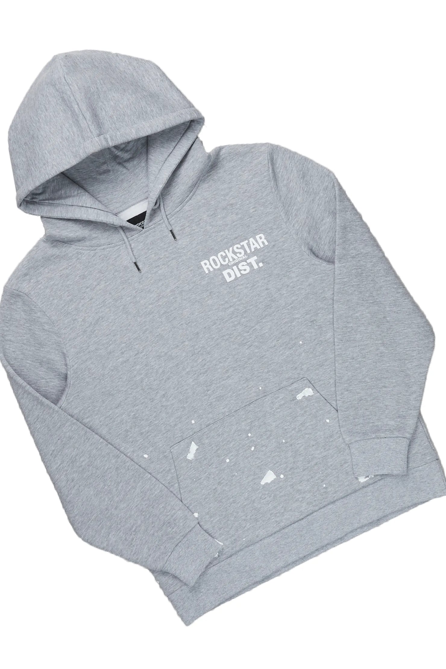 Raffer Grey Slim Fit Track Set