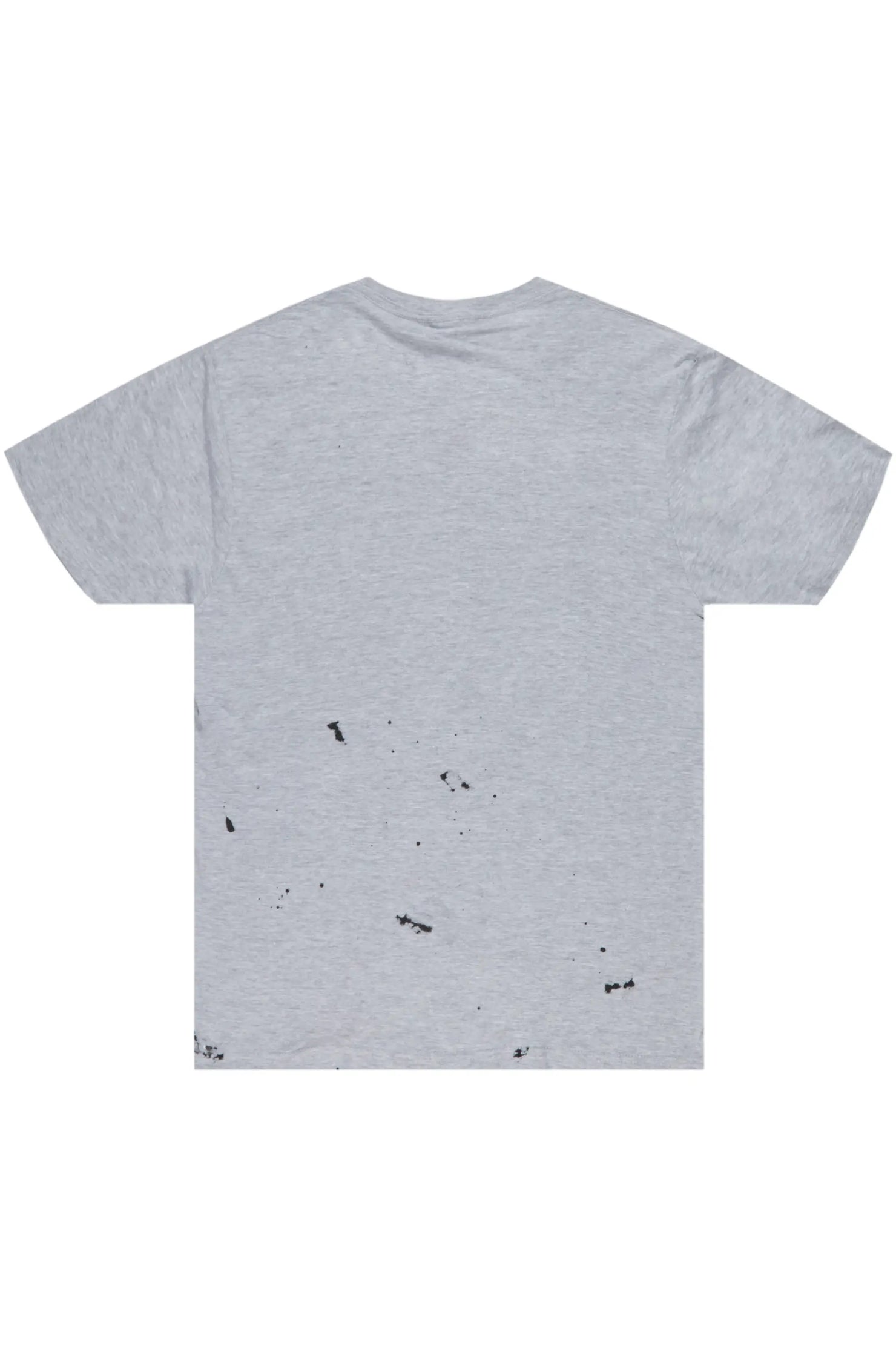 Raffer Heather Grey Graphic T-Shirt