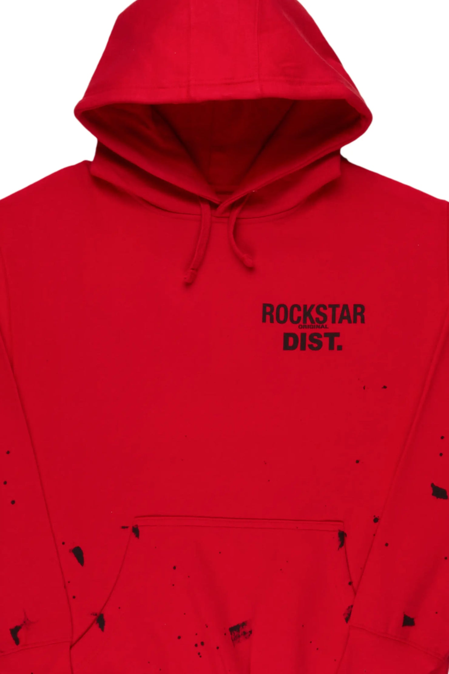 Raffer Red Graphic Hoodie