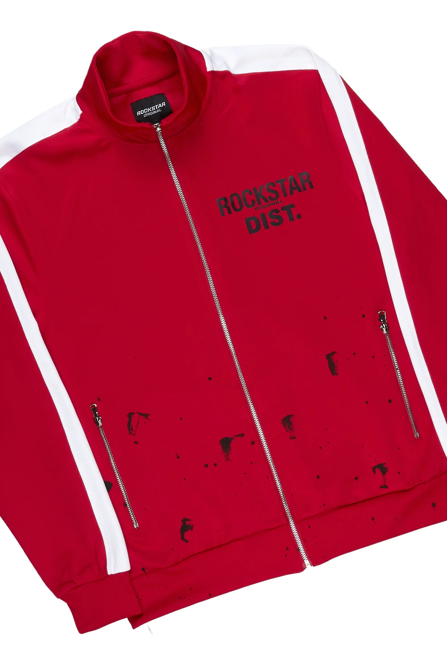 Raffer Red Super Stacked Tricot Track Set