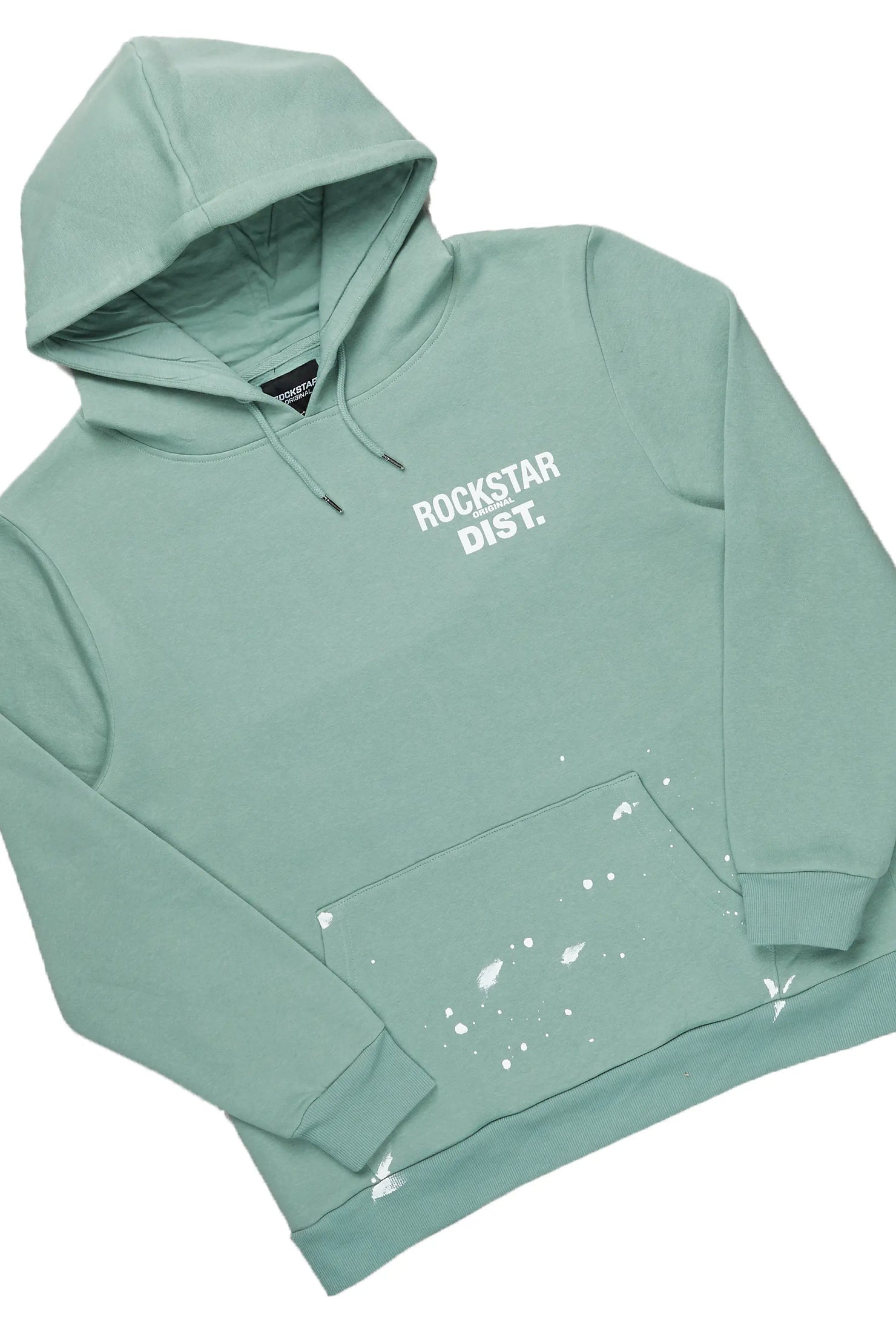 Raffer Sage Hoodie/Stacked Flare Pant Set