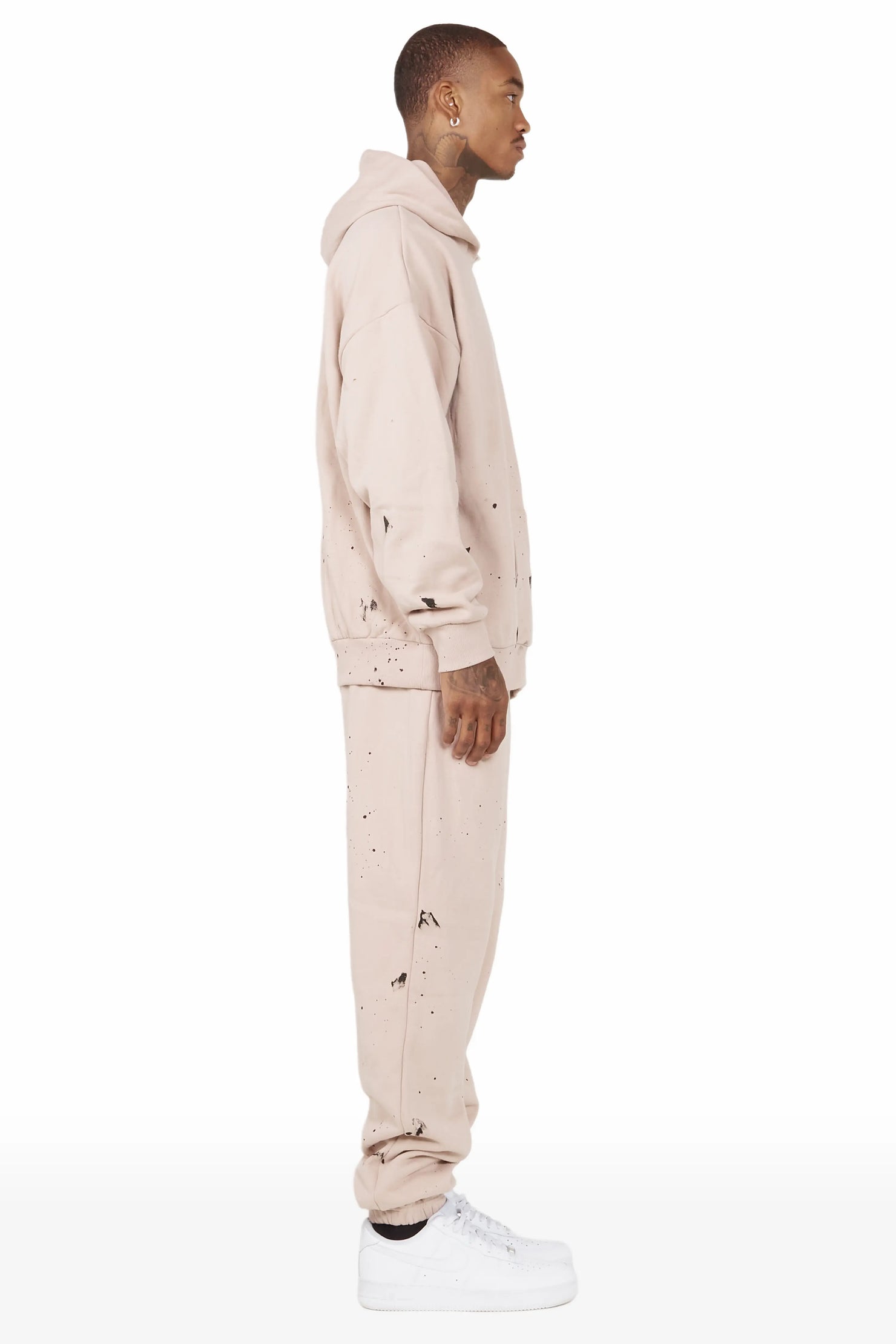 Raffer Taupe Hoodie Trackset