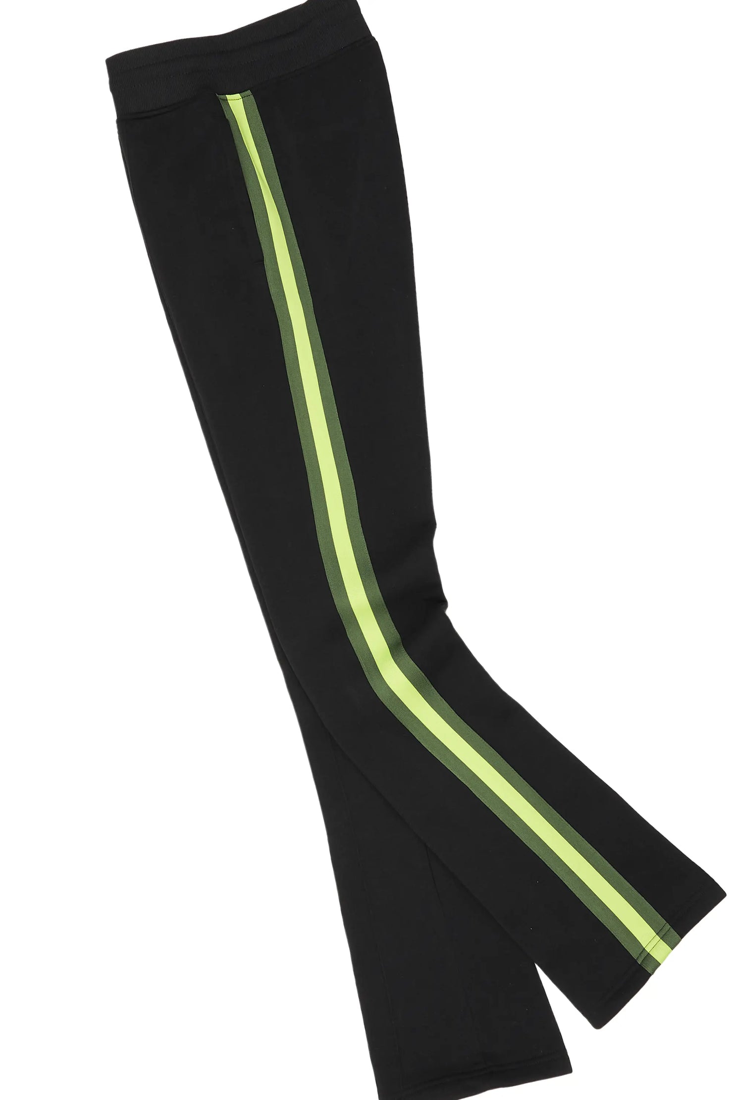 Ramone Black/Green Graphic Hoodie Track Pant Set