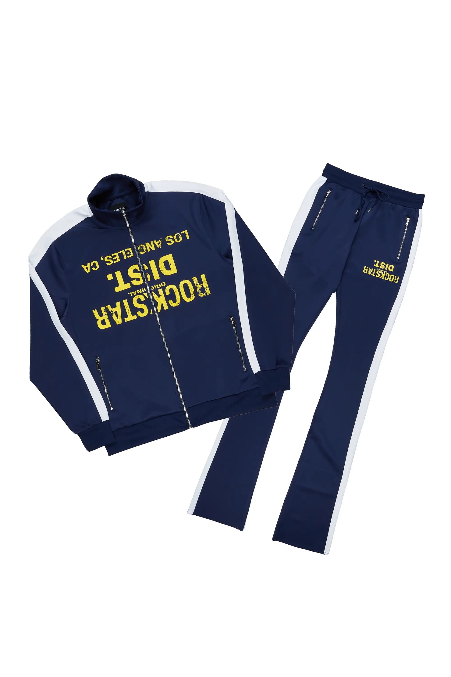 Rashada Navy Tricot Super Stacked Trackset