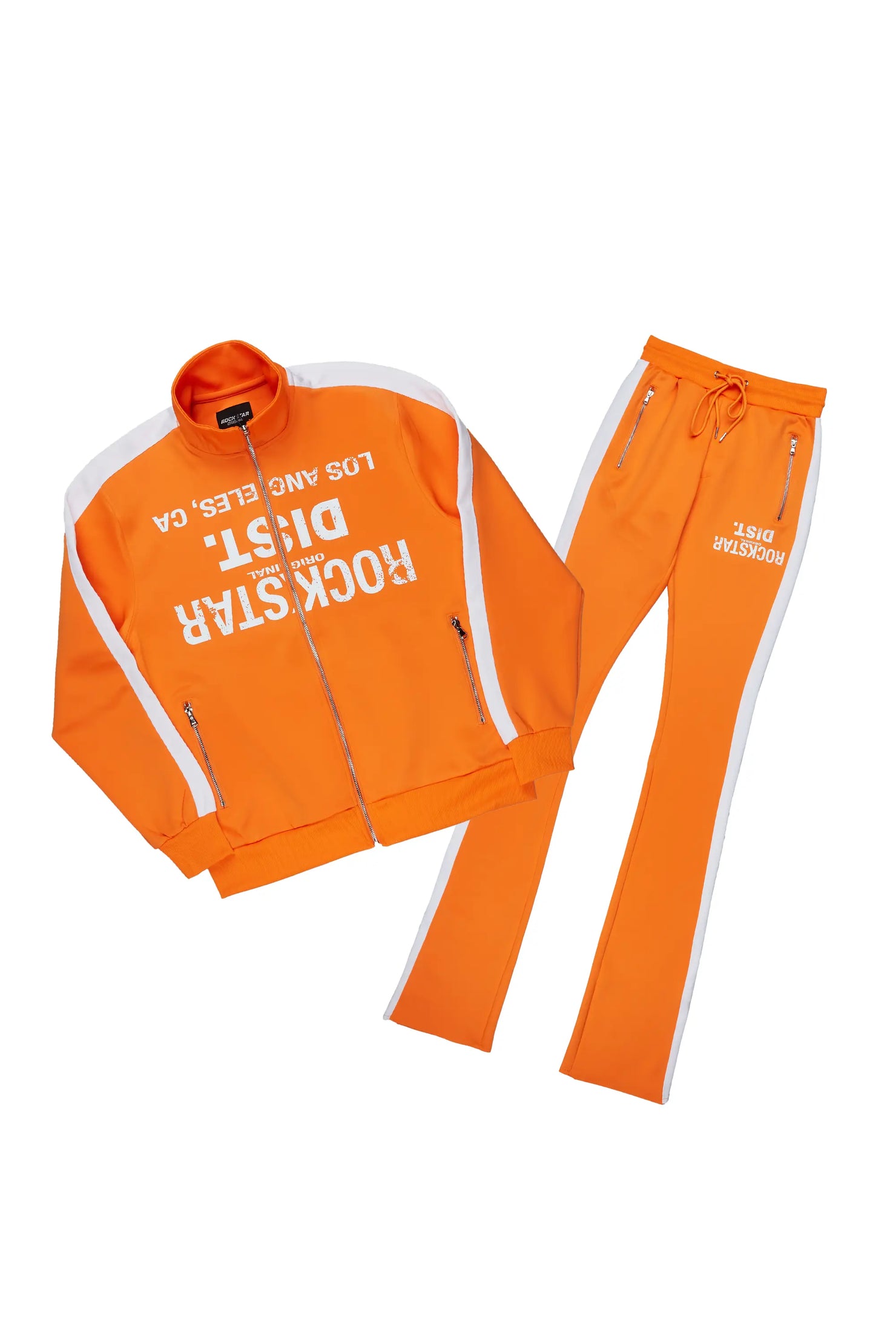 Rashada Orange Tricot Super Stacked Trackset