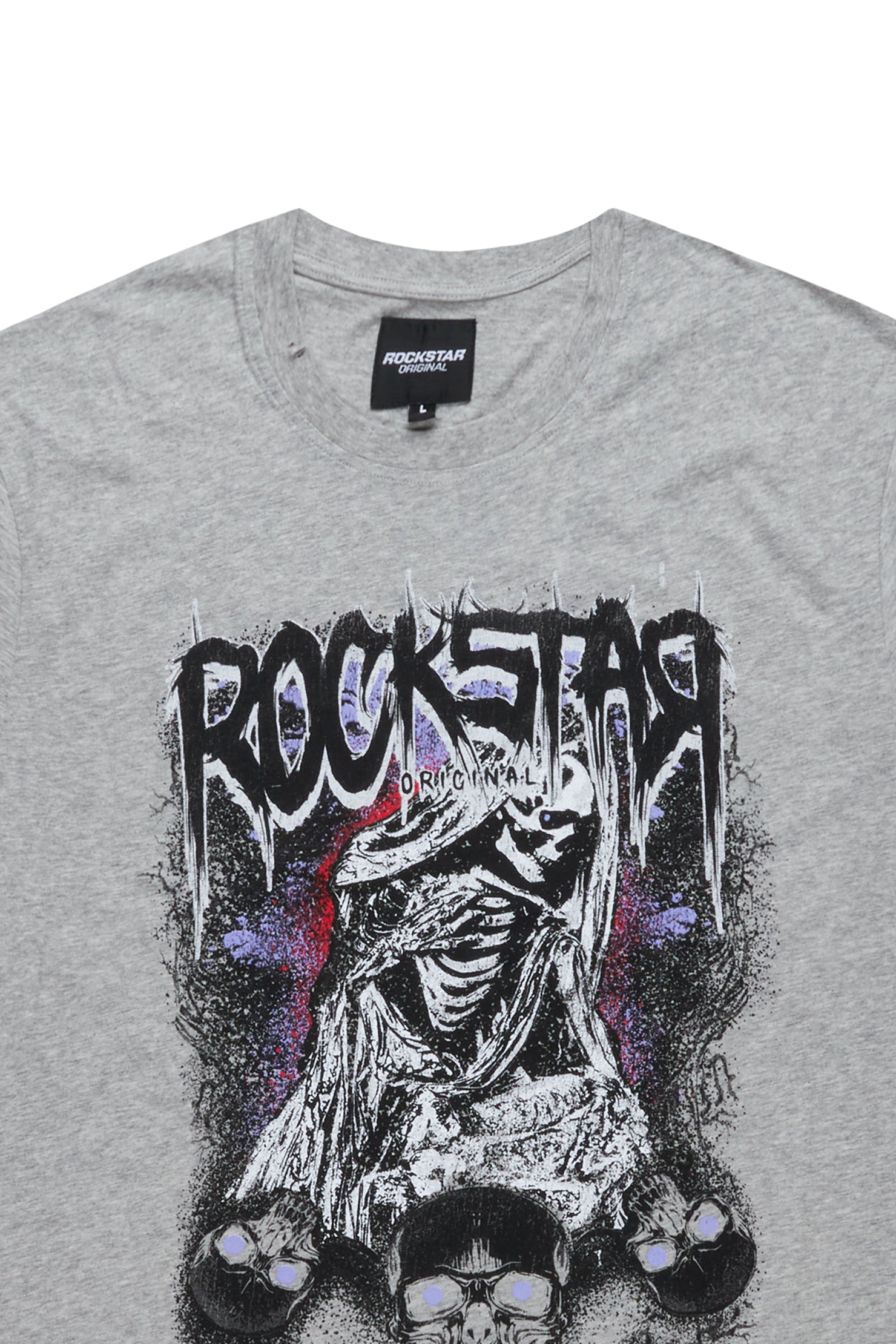 Rayne Heather Grey Graphic T-Shirt
