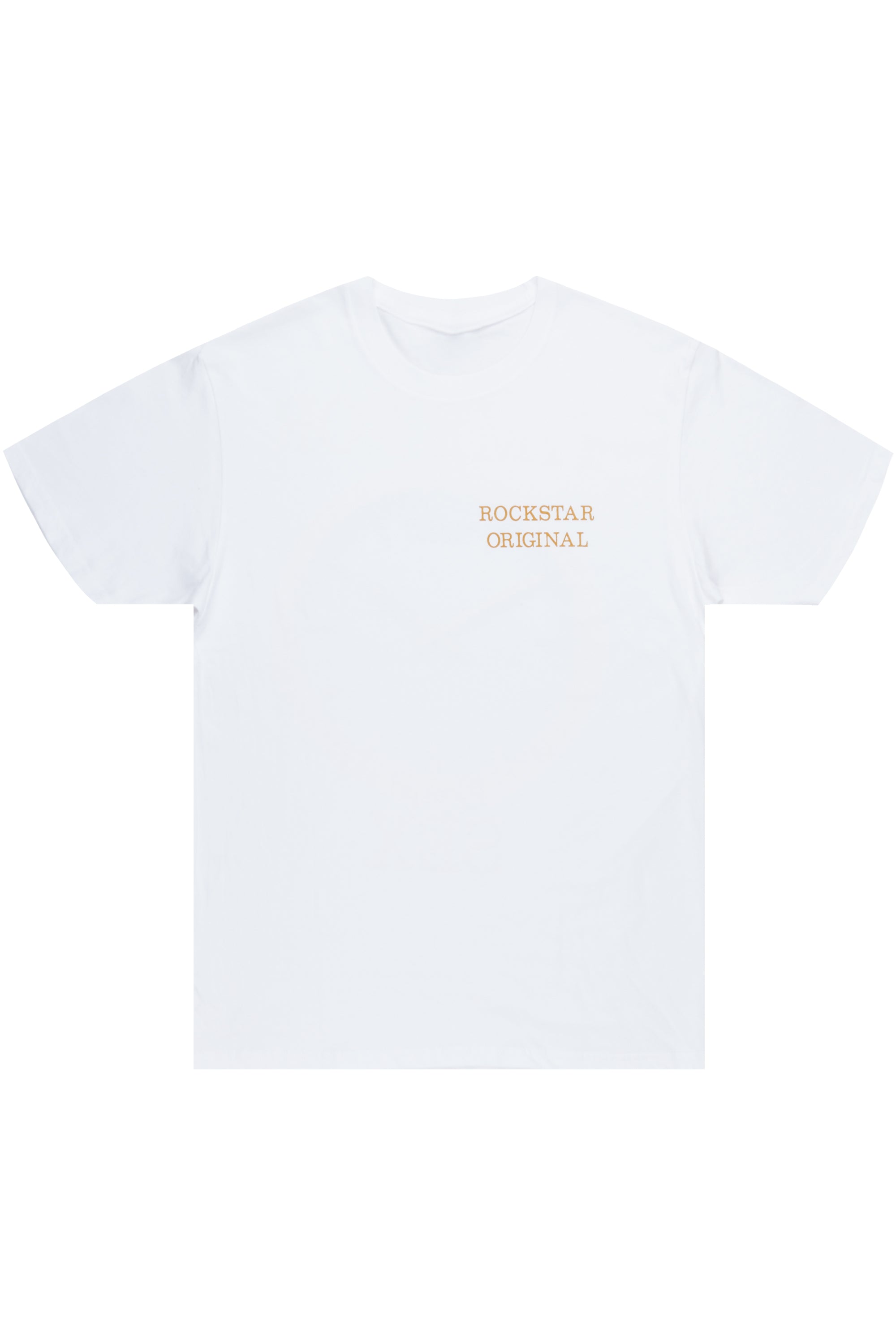 Realex White Graphic T-Shirt