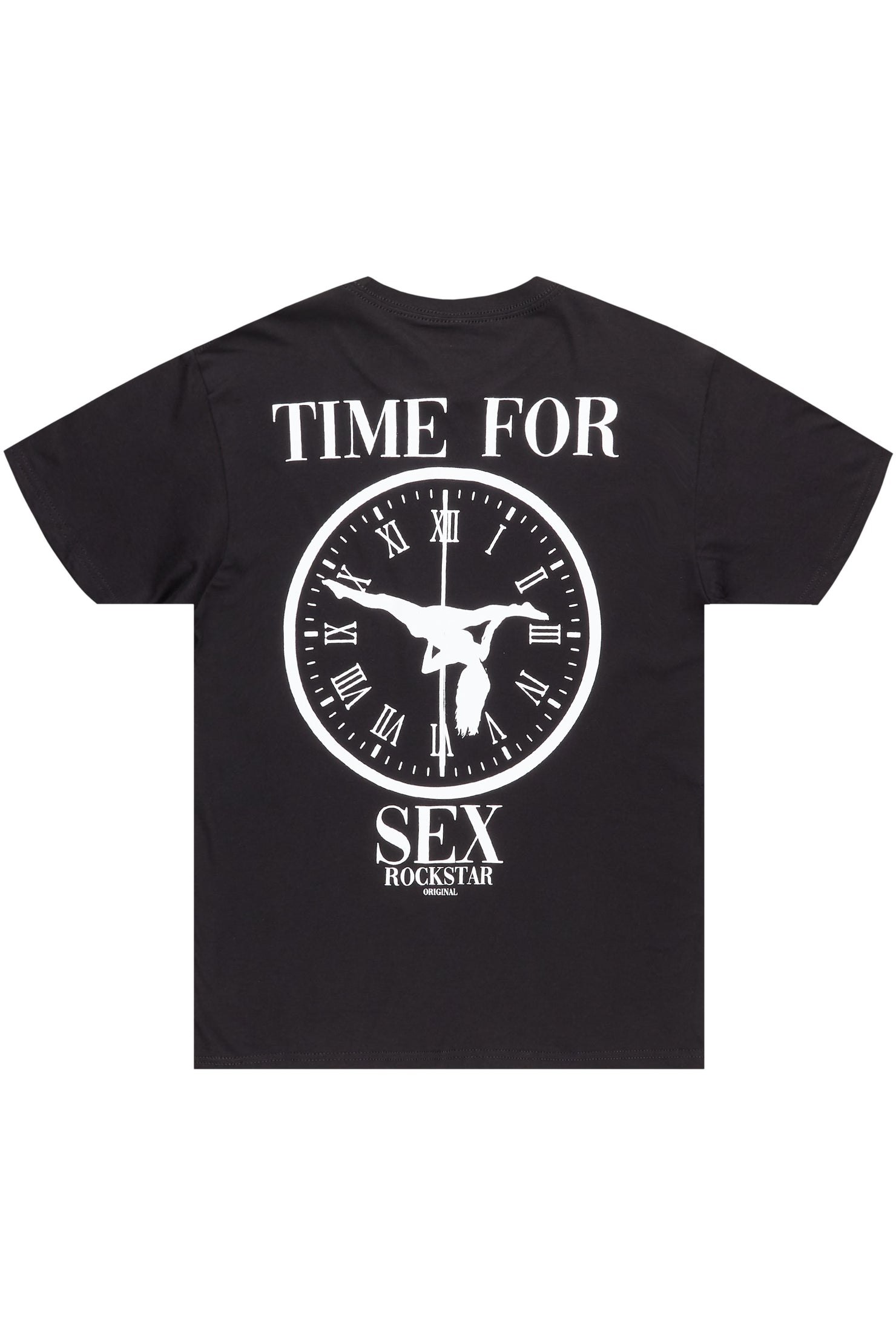 Rhyno Black Graphic T-Shirt