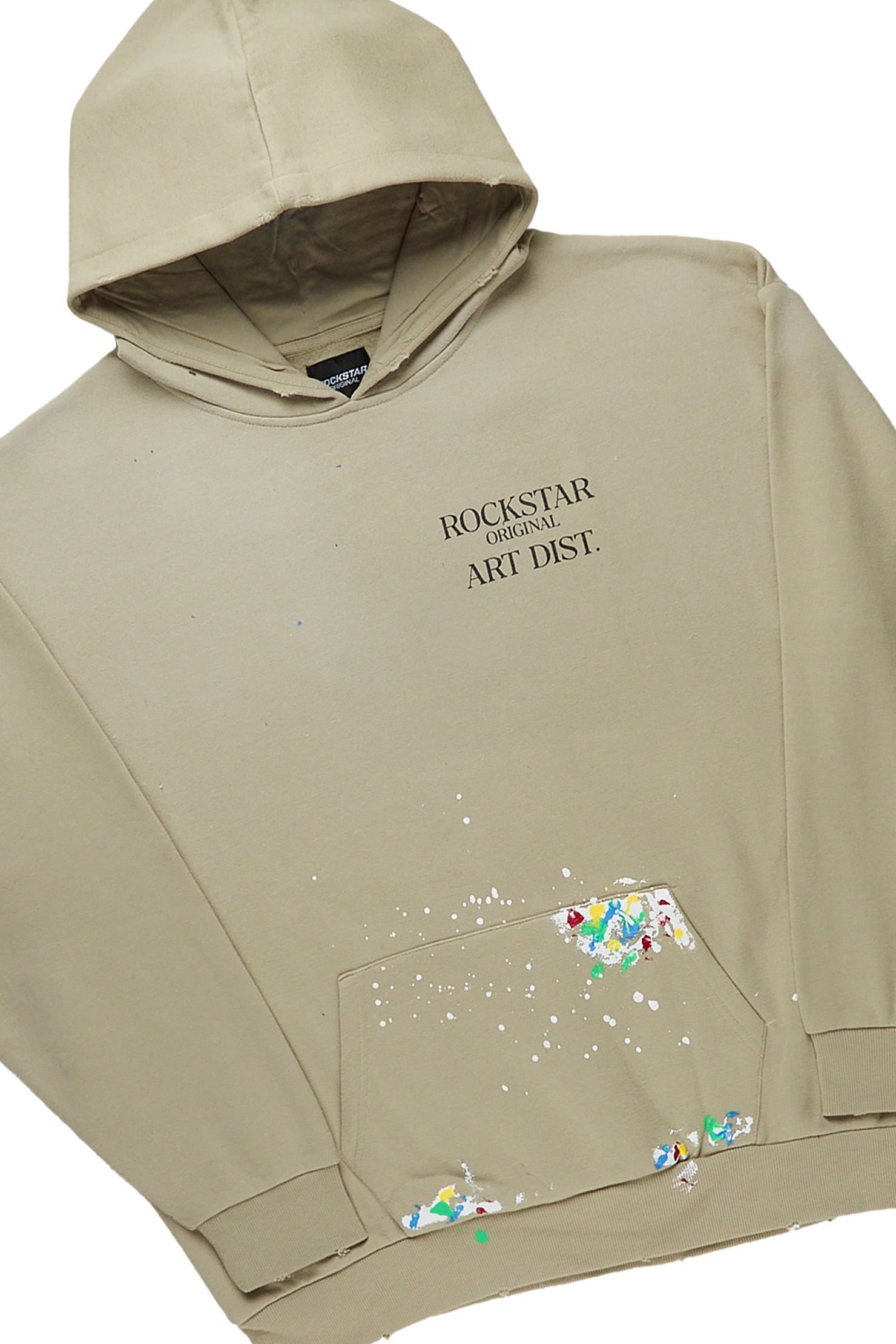 Rockstar Art Dist. Sage Oversized Hoodie/Flare Trackset