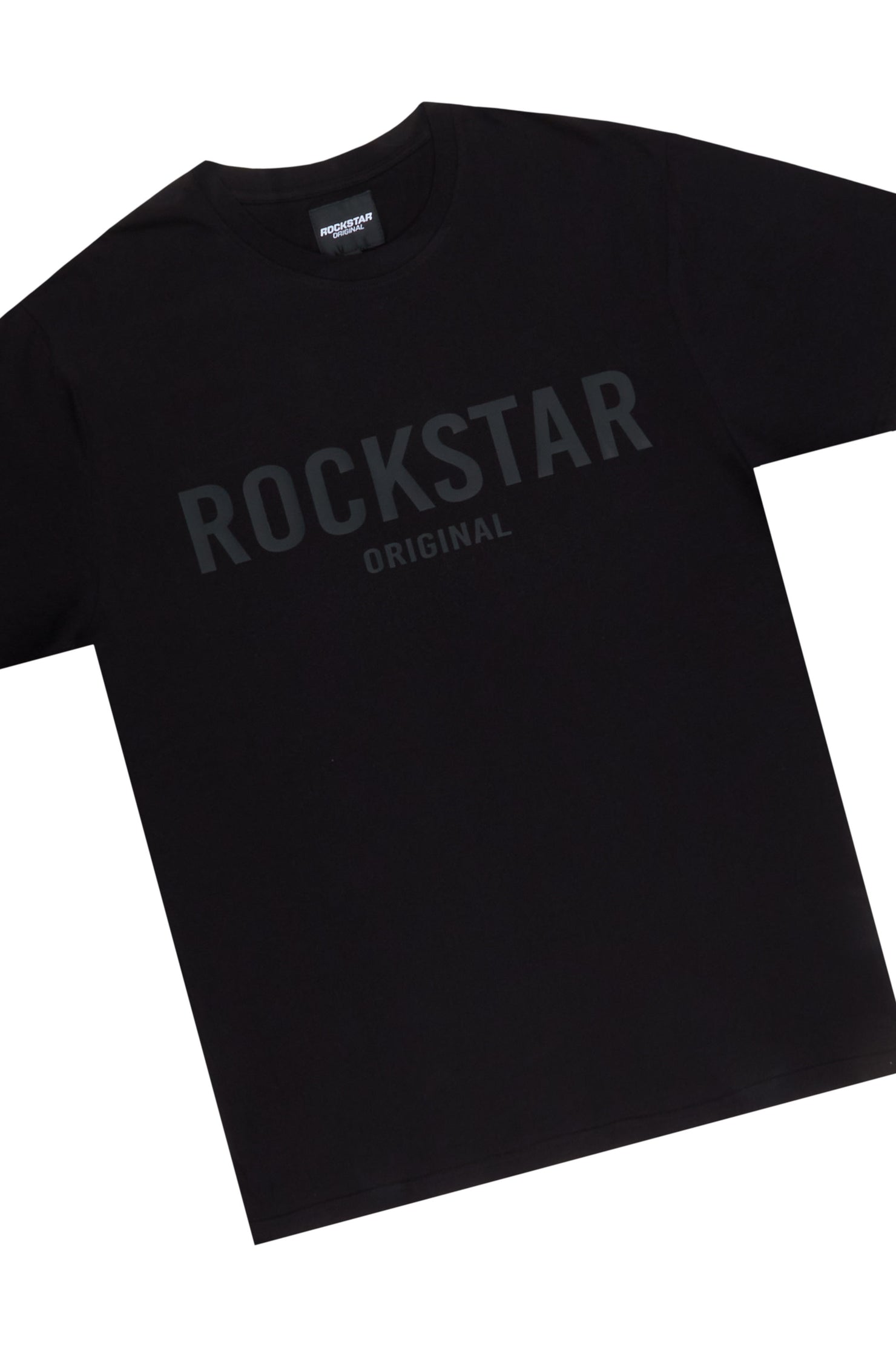 Rockstar Casey Black T-Shirt/Short Set