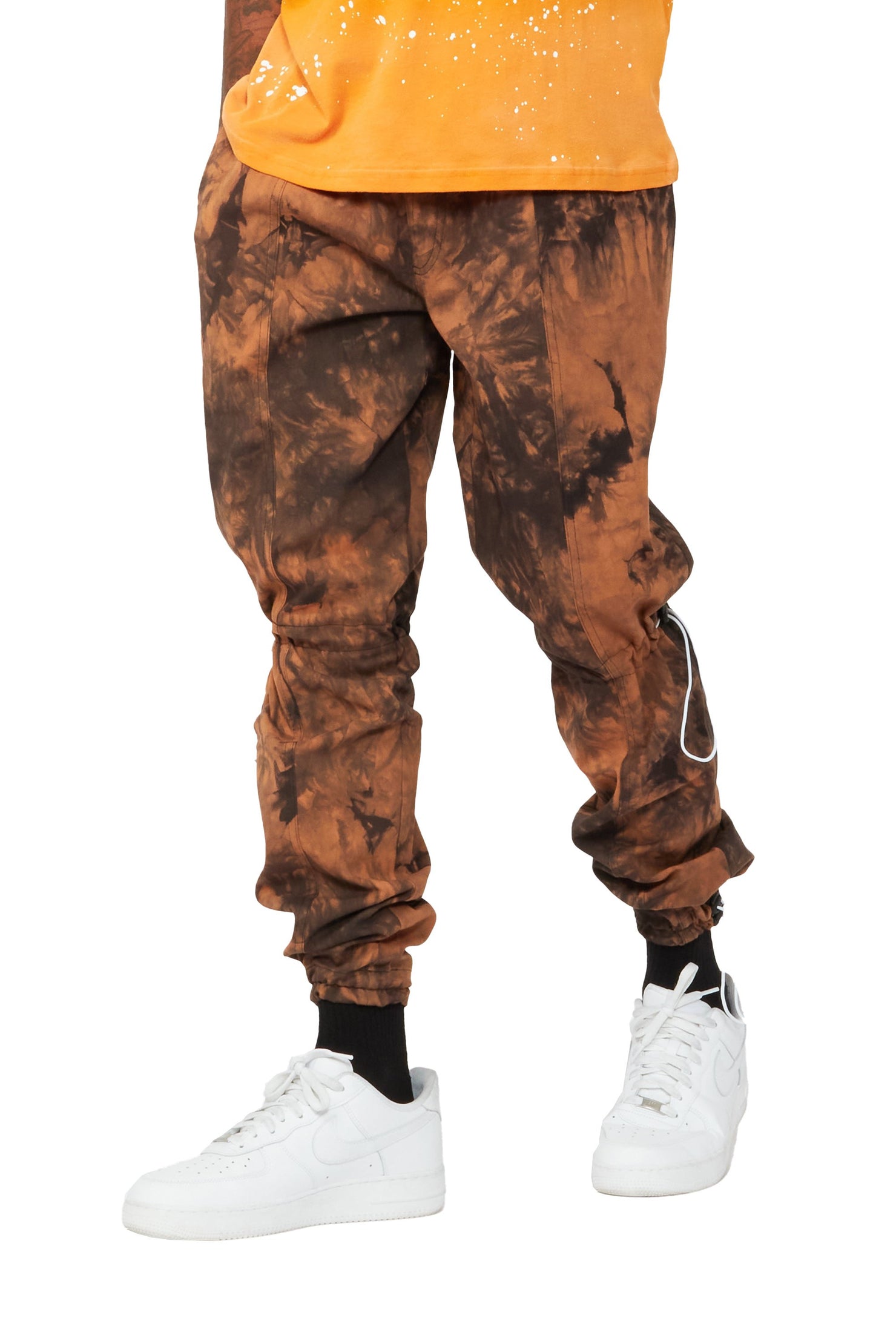 Rockstar Original Archer Brown Tie Dye Jogger AMAZON