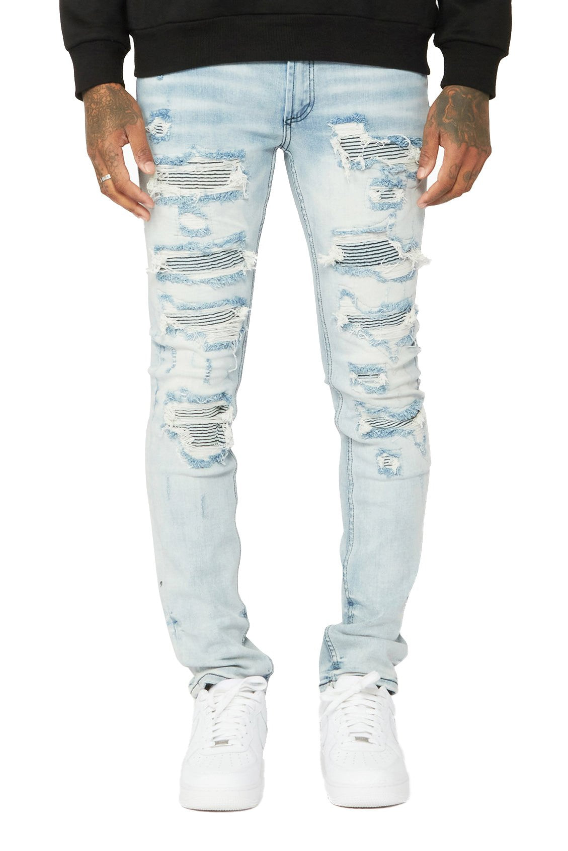Rockstar Original Ardee Blue Distressed Jean AMAZON