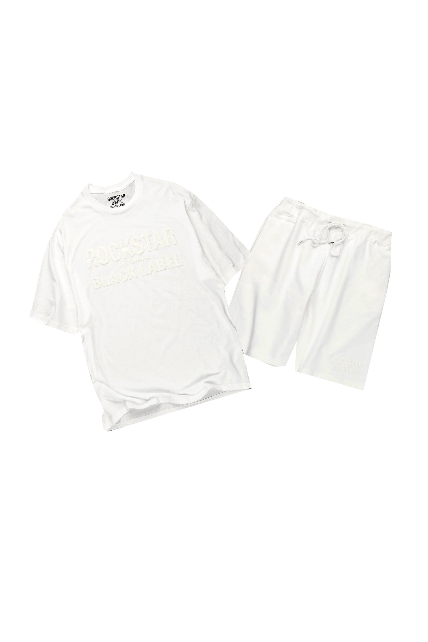 Rockstar Original Casey White Short Set AMAZON