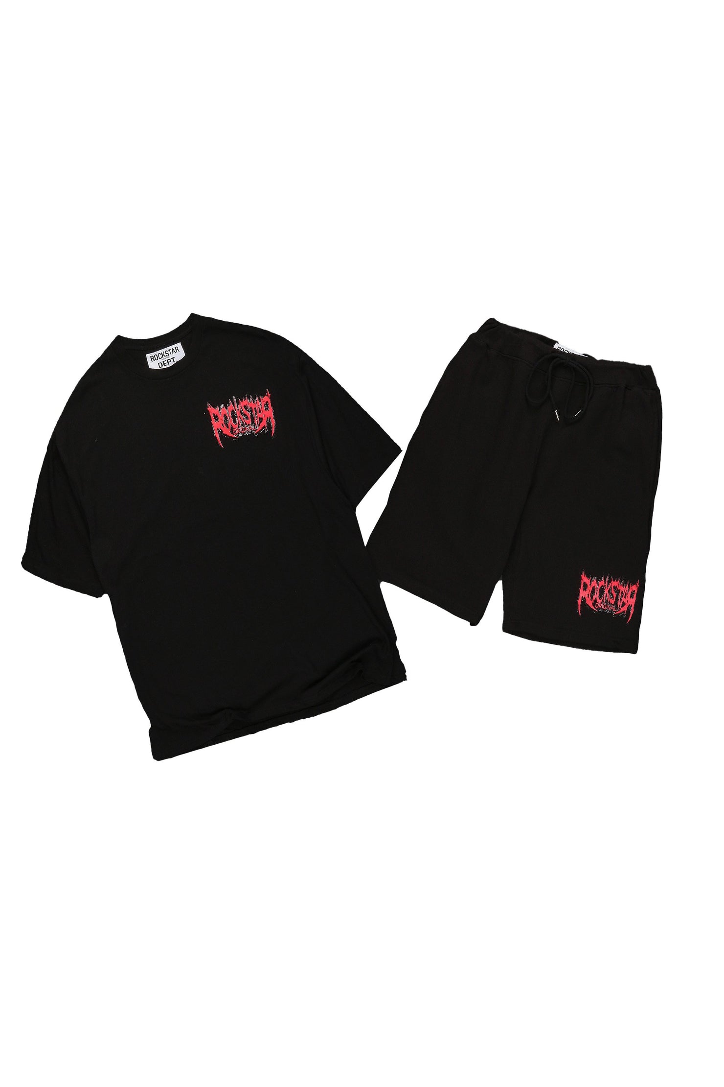 Rockstar Original Citrix Black Graphic Short Set AMAZON