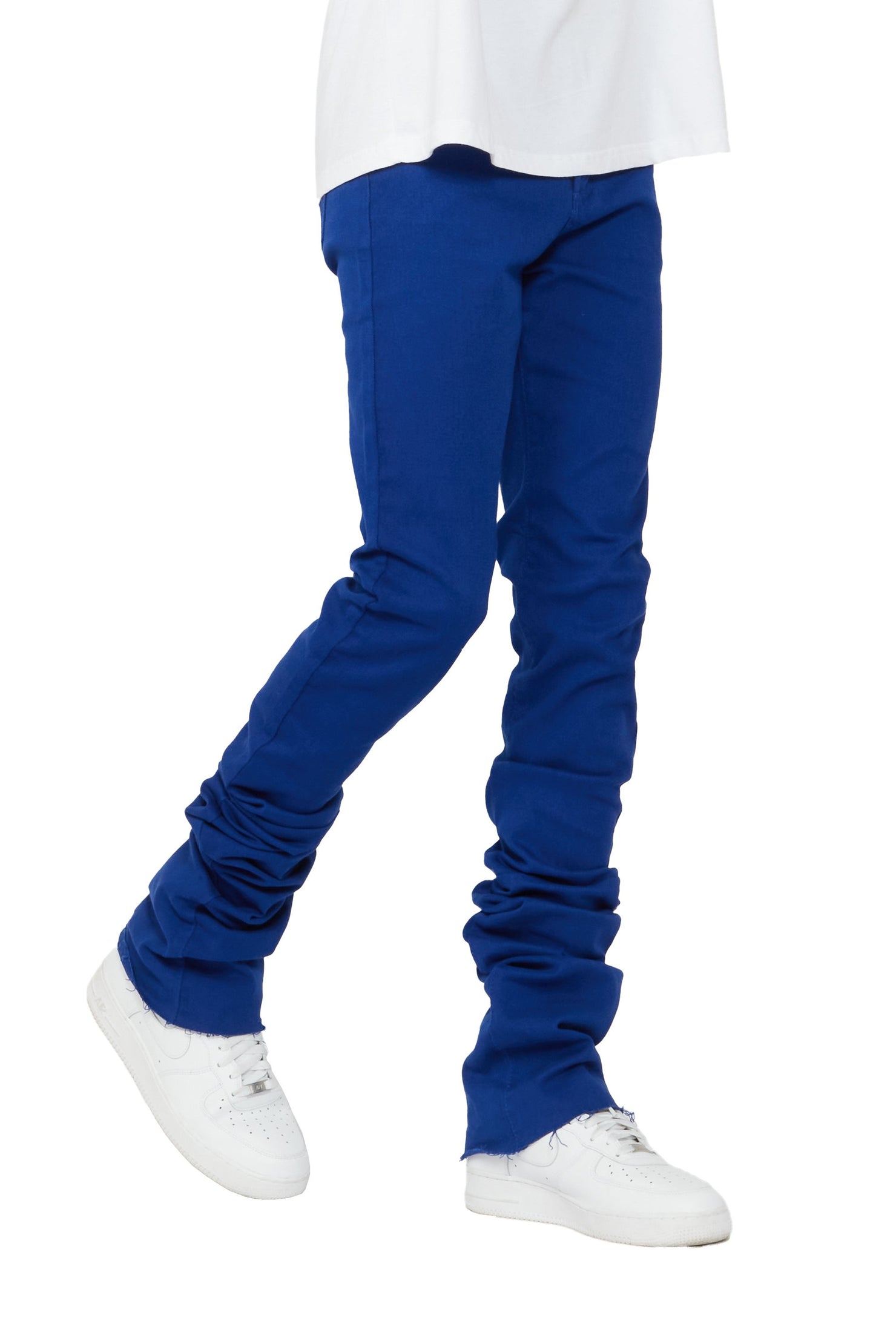 Rockstar Original Faith Royal Blue Super Stacked Flare Jean AMAZON