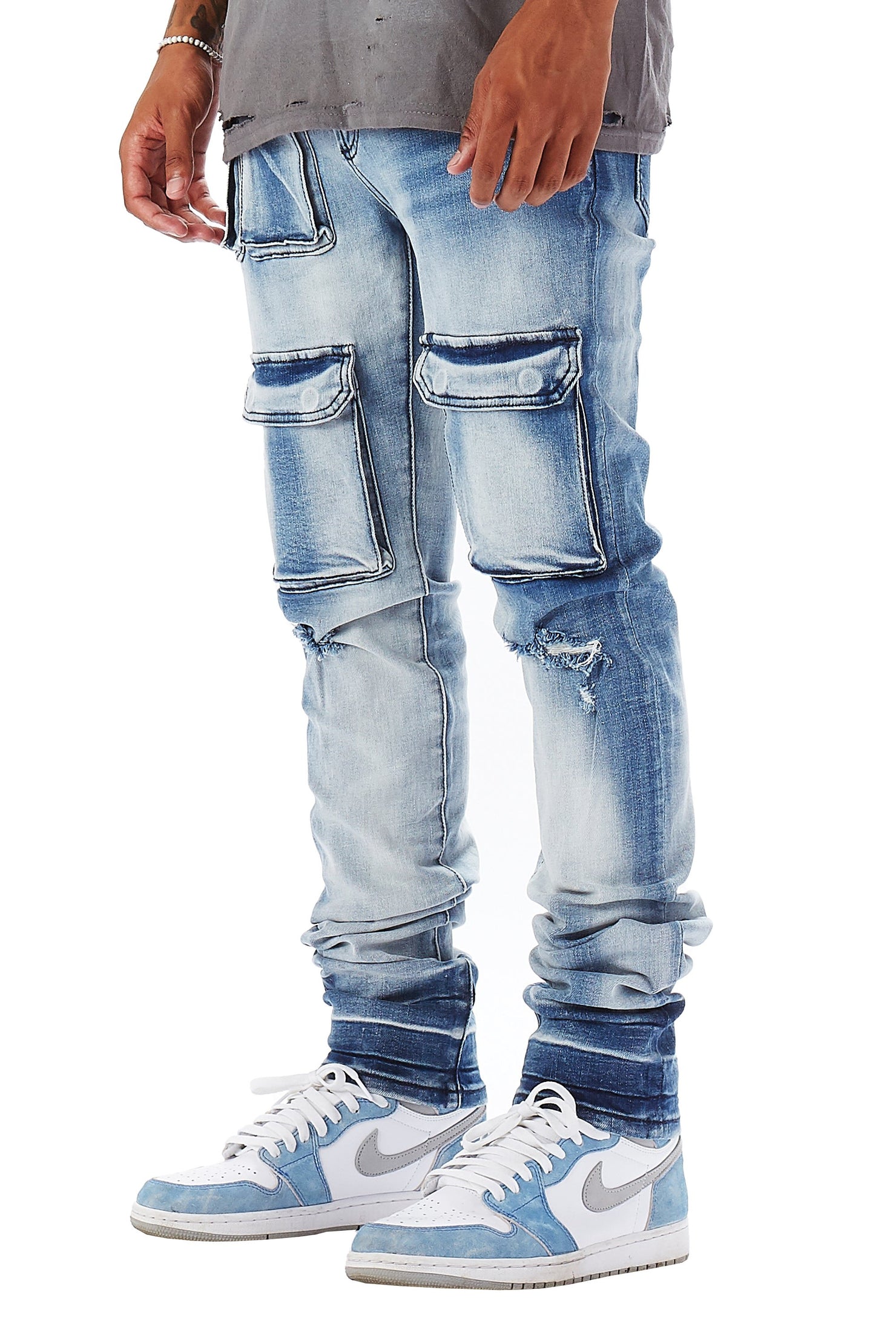 Rockstar Original HAWKINS CARGO JEAN BLUE AMAZON