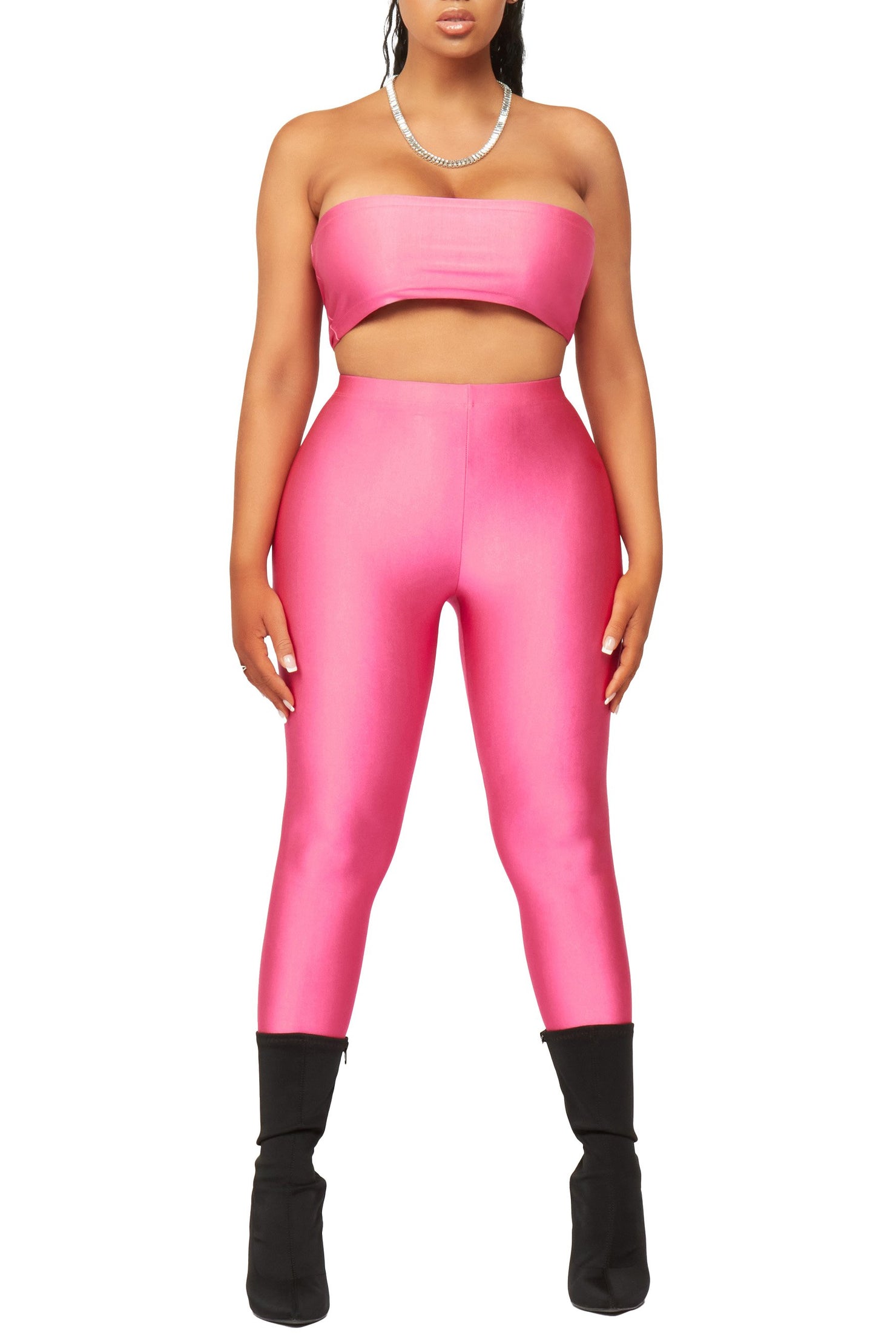 Rockstar Original Zaria Fuchsia Matching Pant Set AMAZON