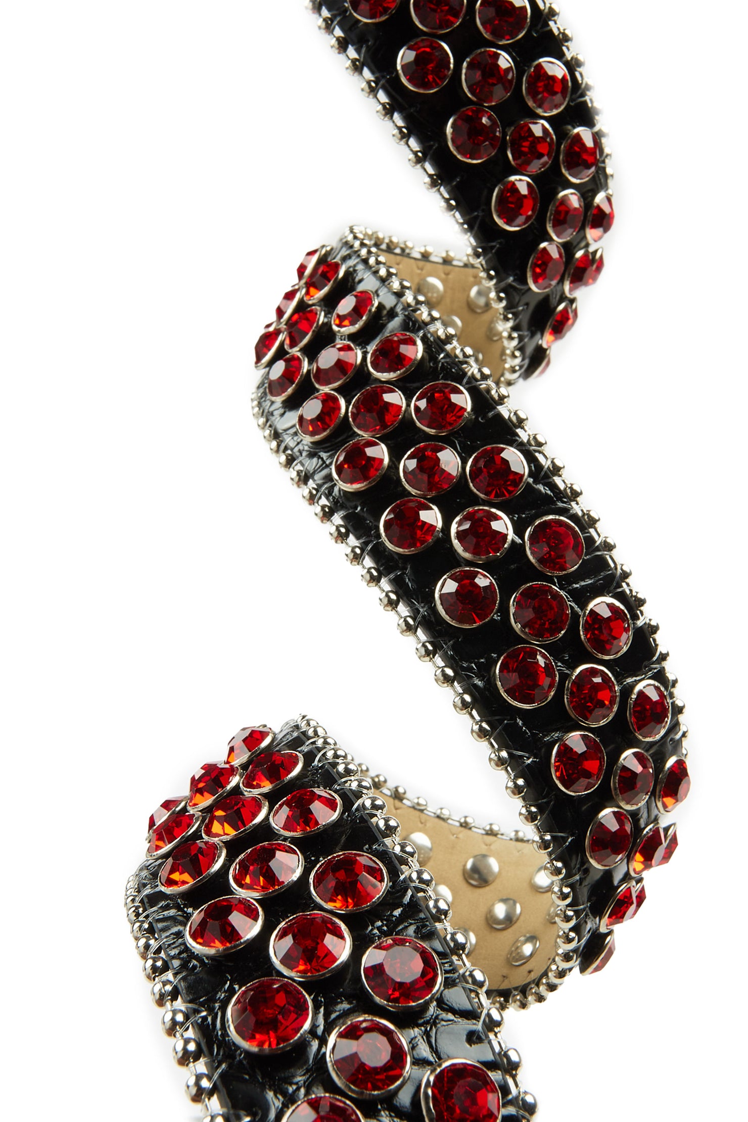 Silas Rockstar Logo Belt- Black/Red