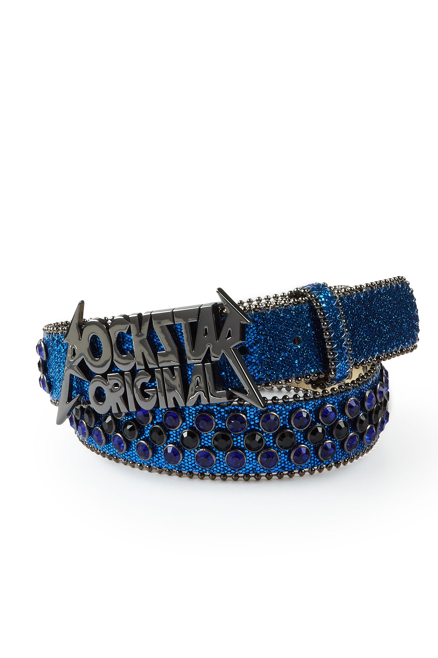 Silas Rockstar Logo Belt- Royal Blue
