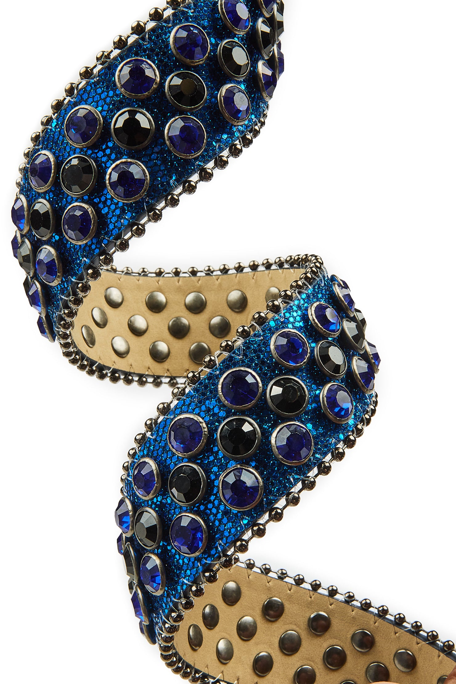 Silas Rockstar Logo Belt- Royal Blue