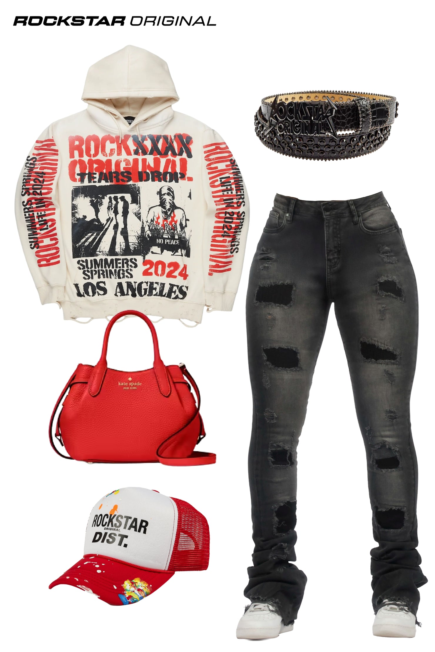 Lamani Beige Oversized Hoodie