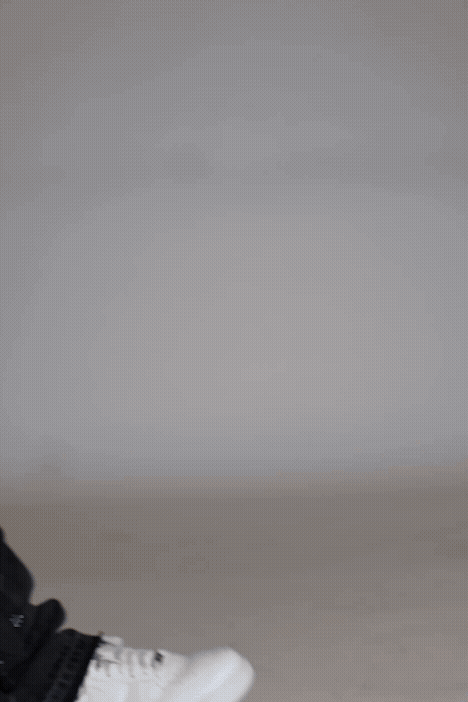 Shamaz Rhinestone Dark Grey Stacked Flare Jean